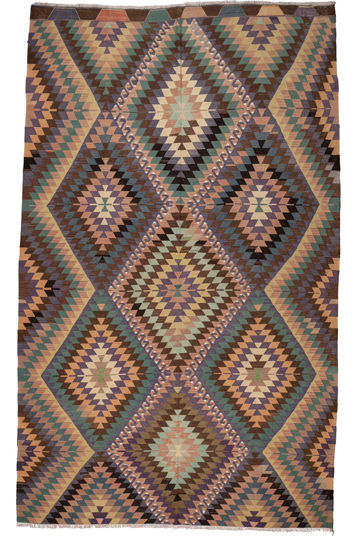 UŞAK PASTEL Vintage Kelim 297x186cm