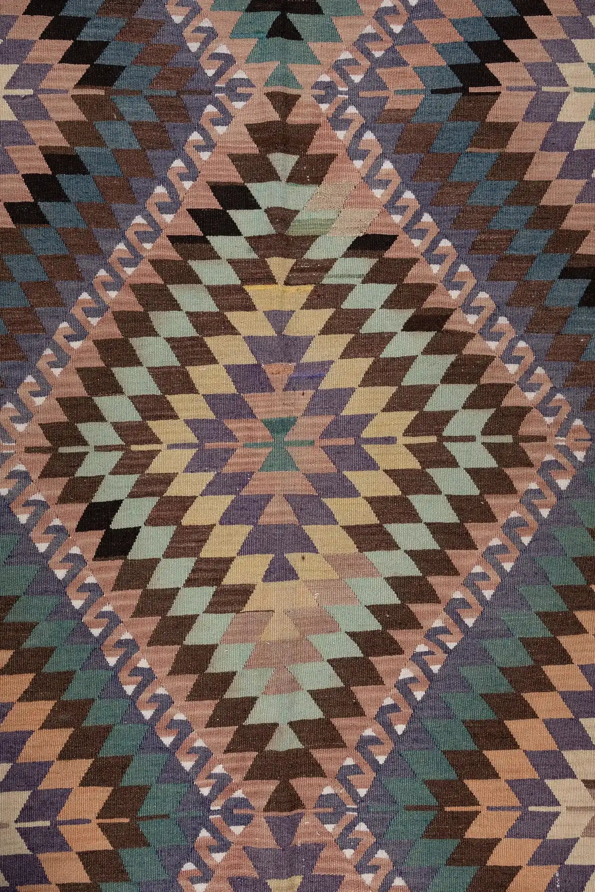 UŞAK PASTEL Vintage Kelim 297x186cm