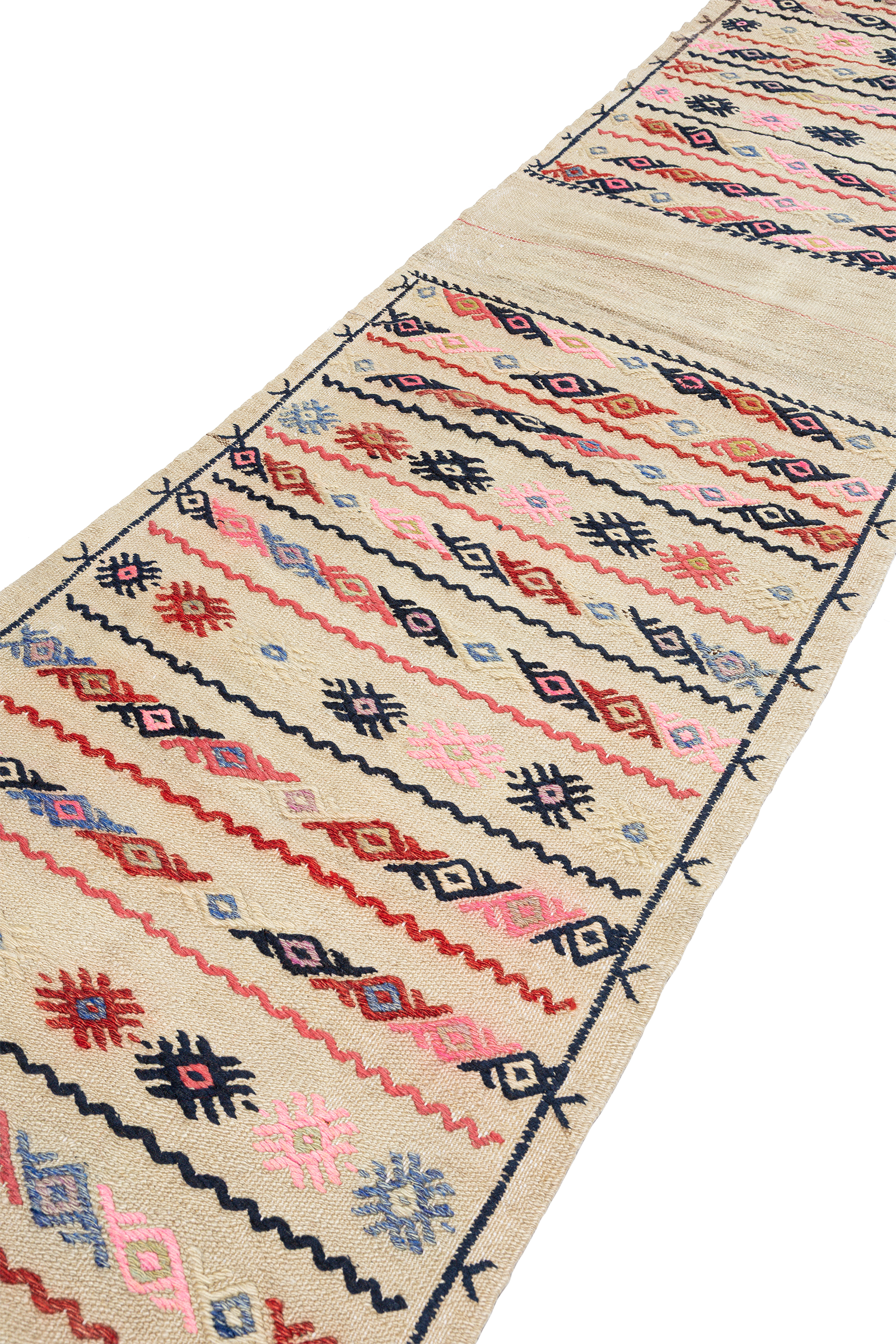 USAK Vintage Kelim 357x59cm