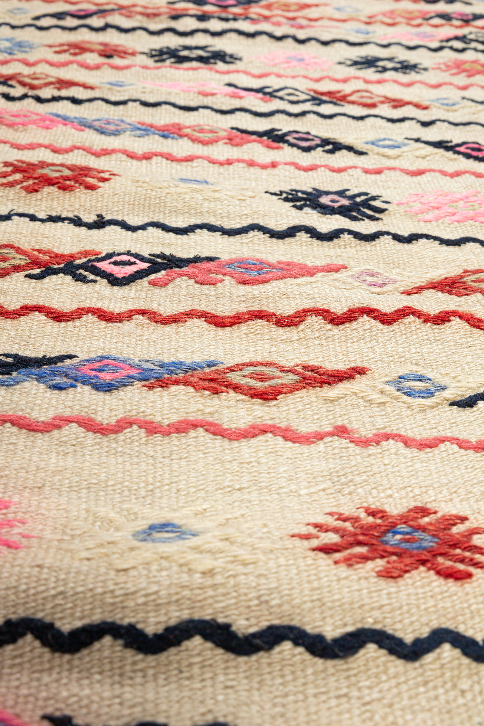 USAK Vintage Kelim 357x59cm