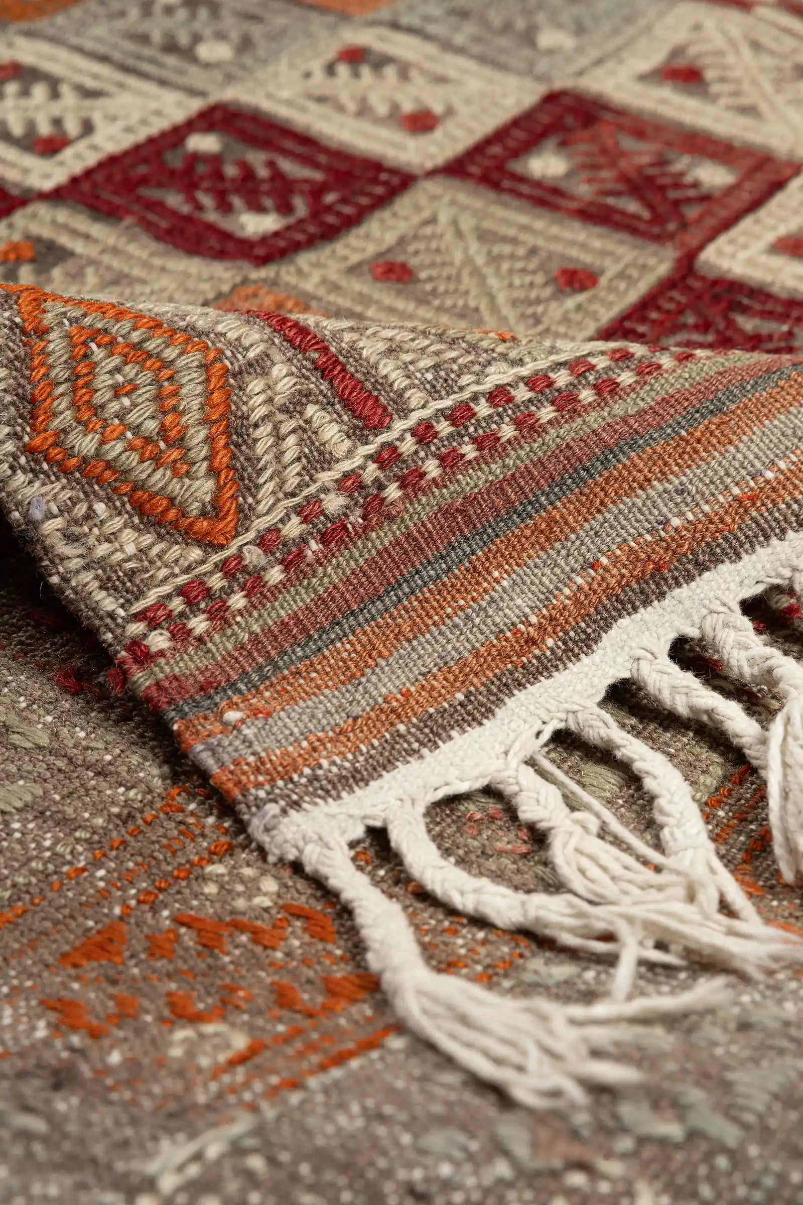 BALIKESIR Vintage Kelim 230x87cm