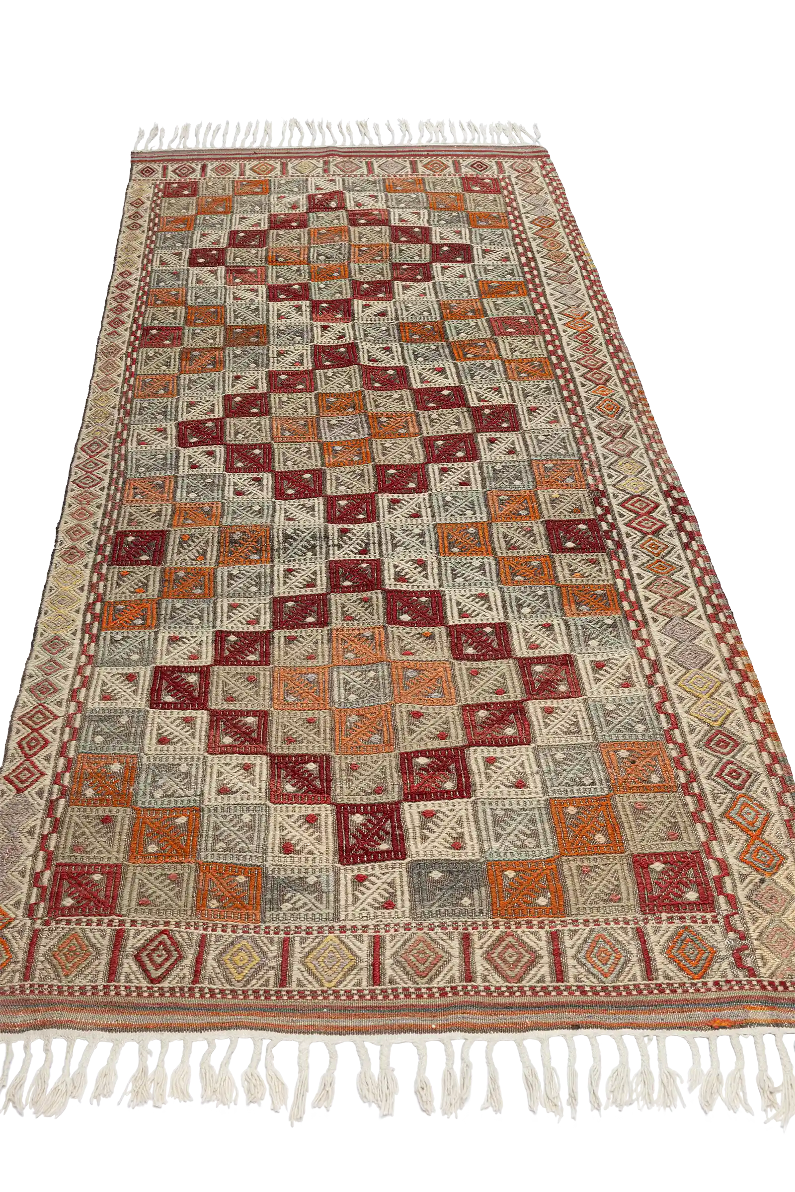 BALIKESIR Vintage Kelim 230x87cm