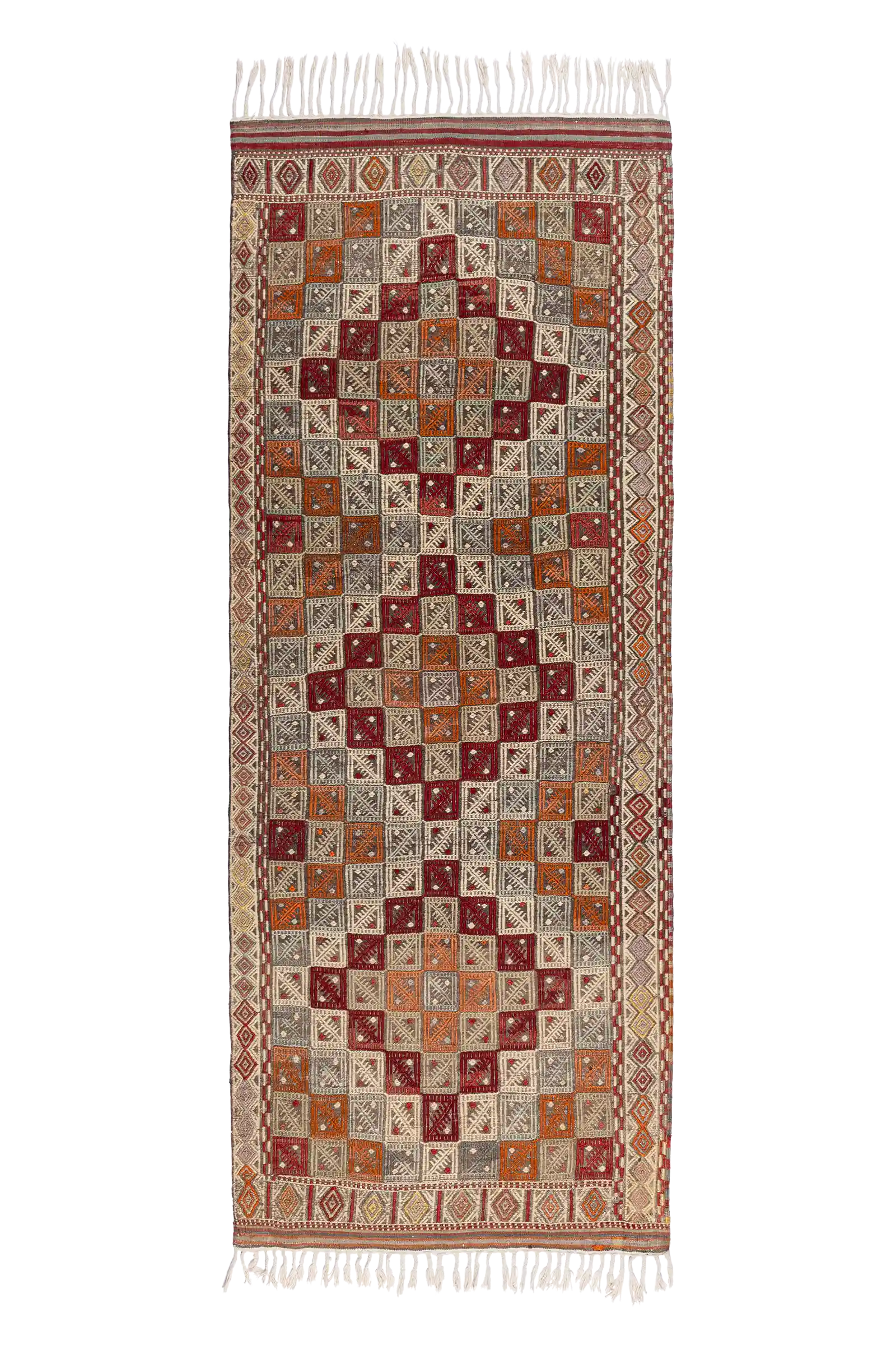 BALIKESIR Vintage Kelim 230x87cm