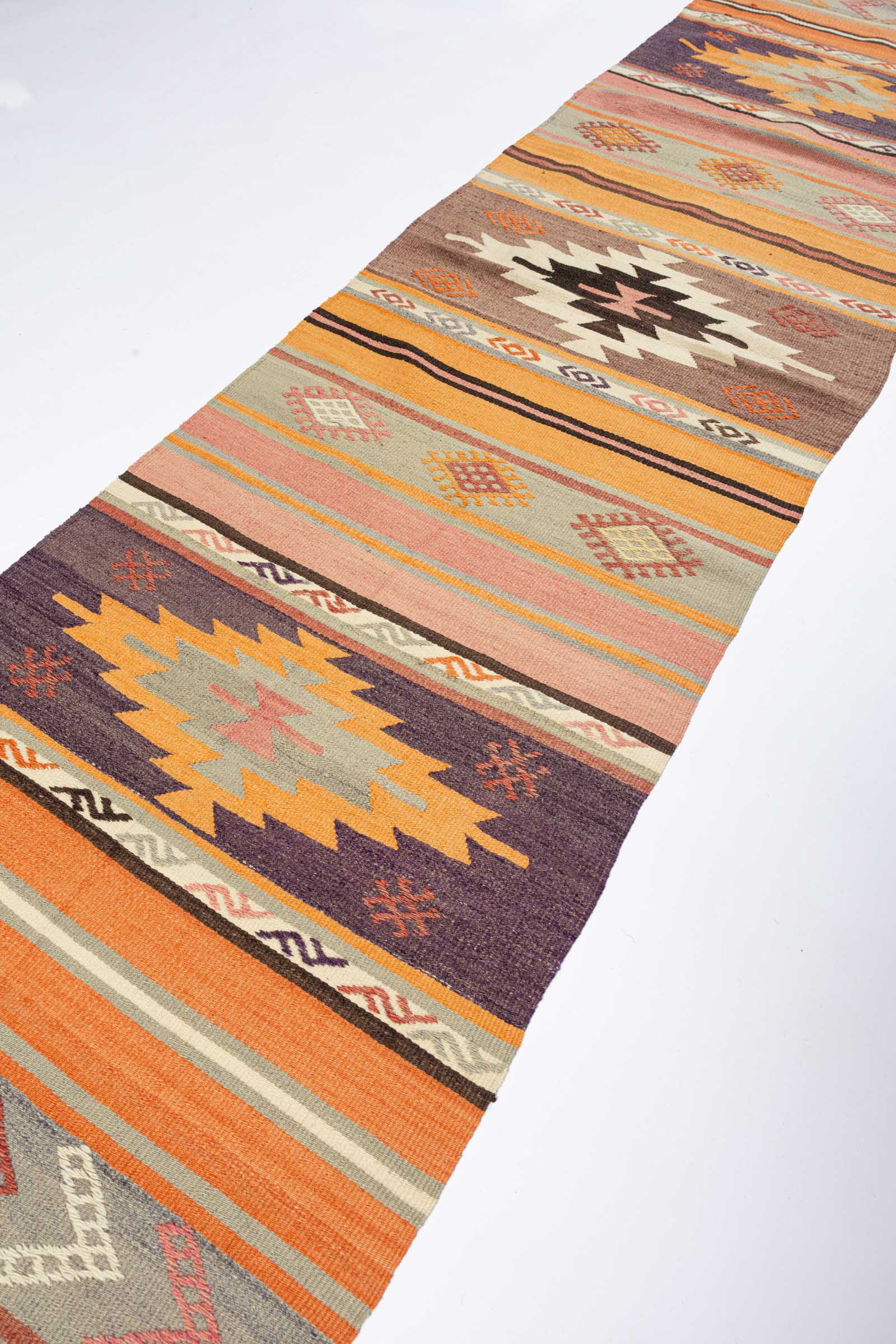 DENIZLI Vintage Kilim 310x62cm