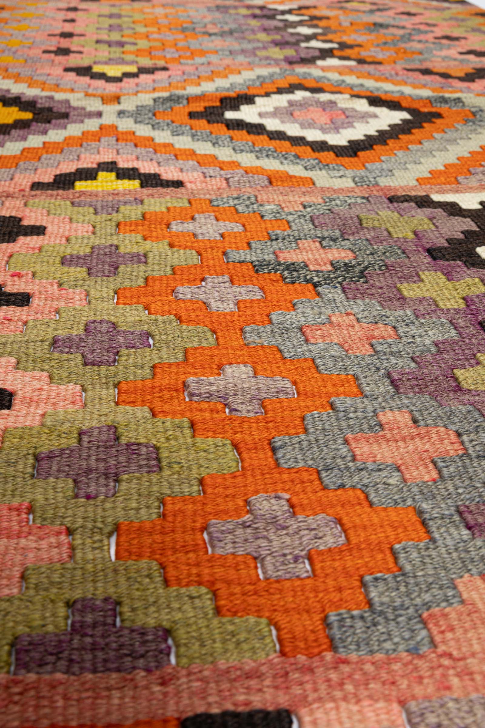 MALATYA vintage kilim 405x94cm