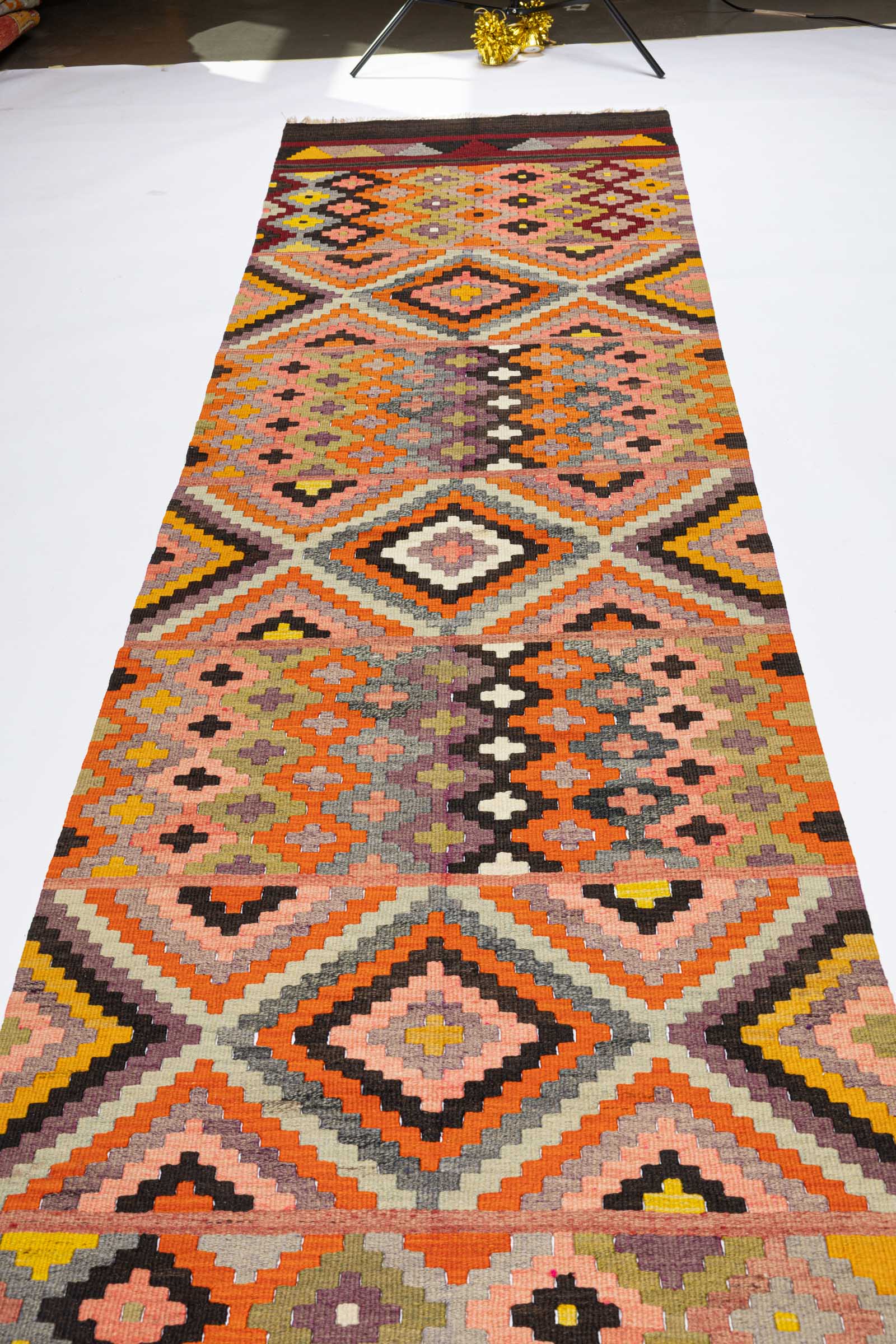 MALATYA vintage kilim 405x94cm