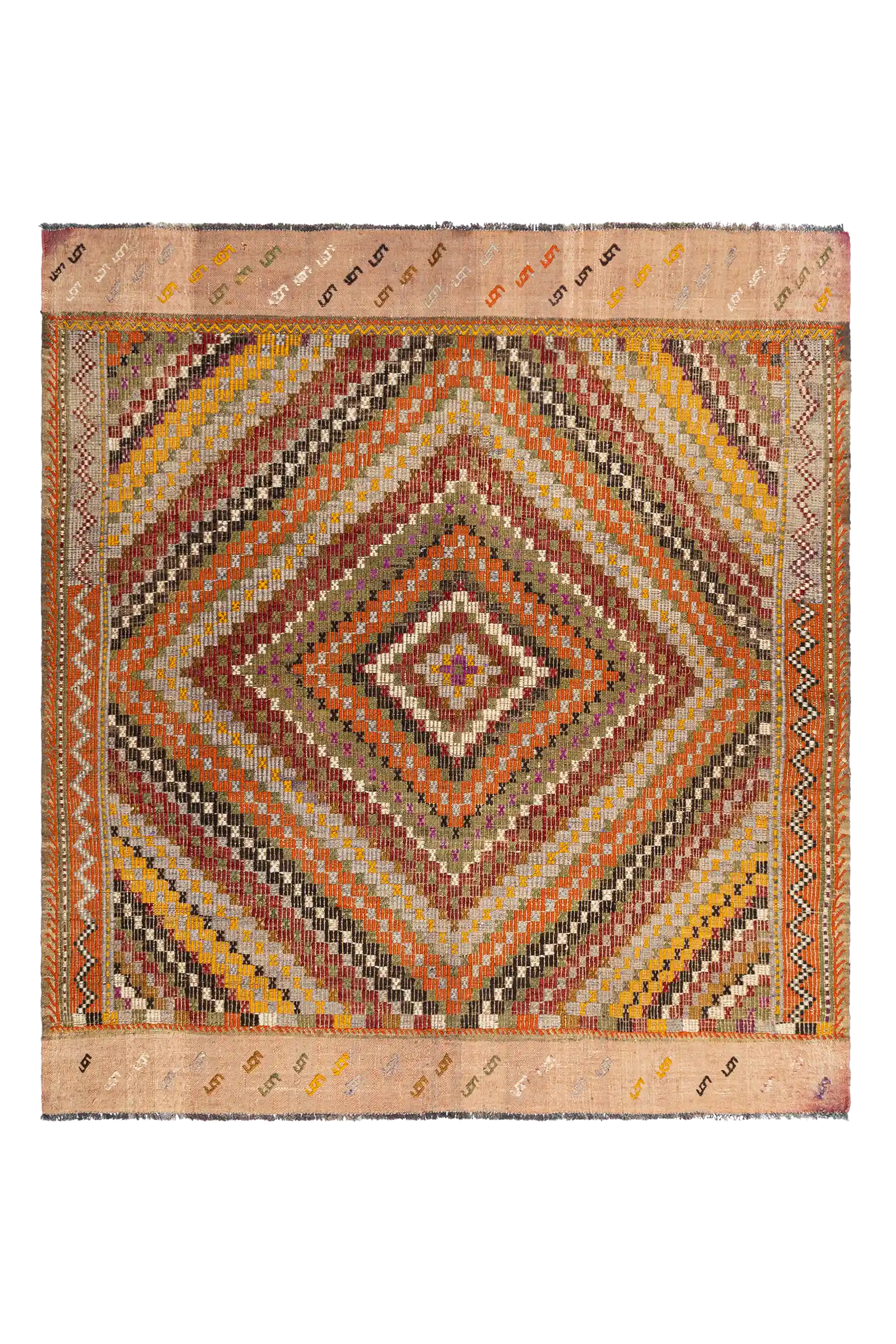 USAK Vintage Kelim 148x135cm