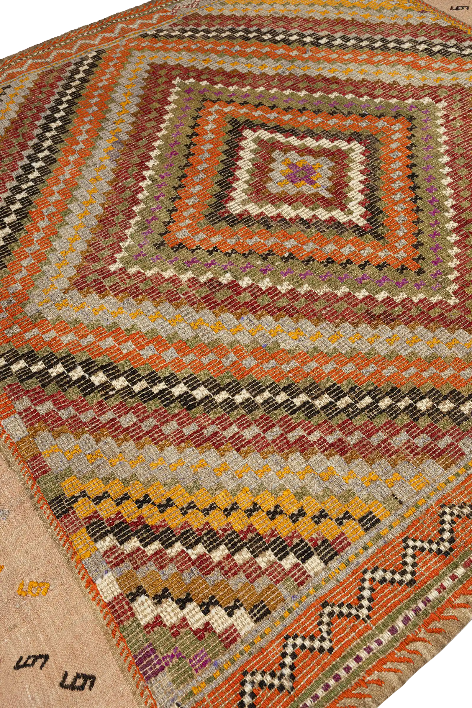 USAK Vintage Kelim 148x135cm