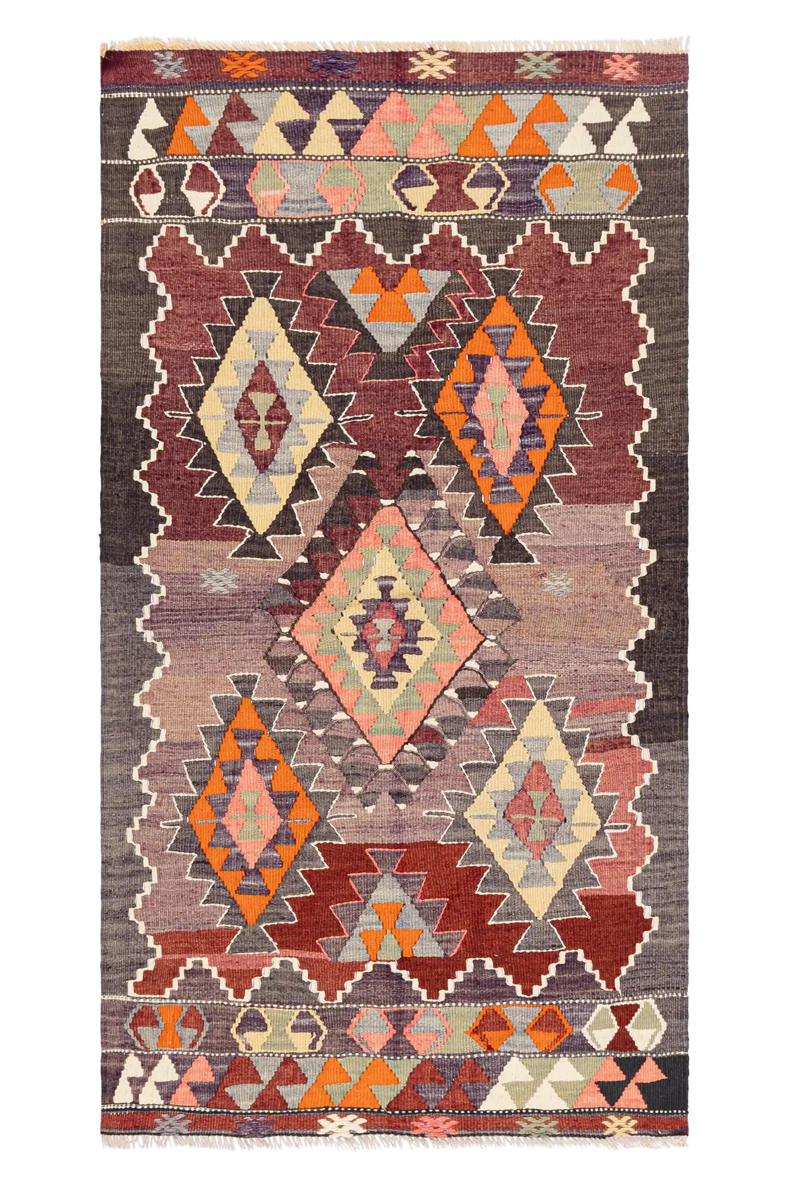 BALIKESIR Vintage Kelim 120x65cm