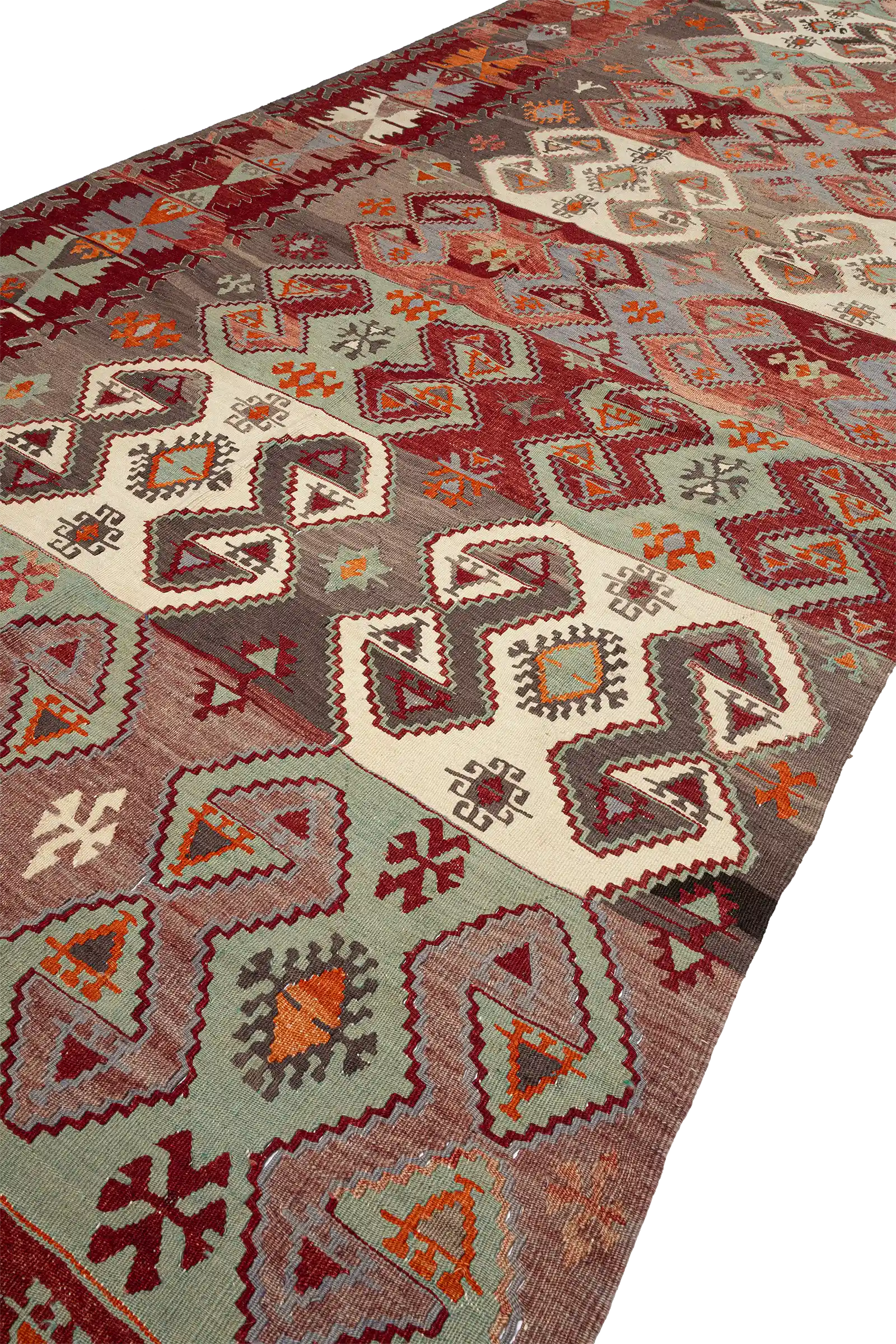 EMIRDAG Vintage Kelim 432x148cm