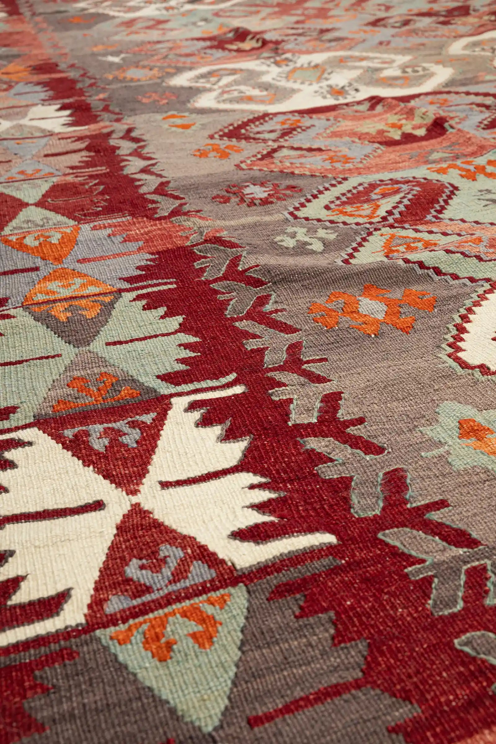 EMIRDAG Vintage Kelim 432x148cm