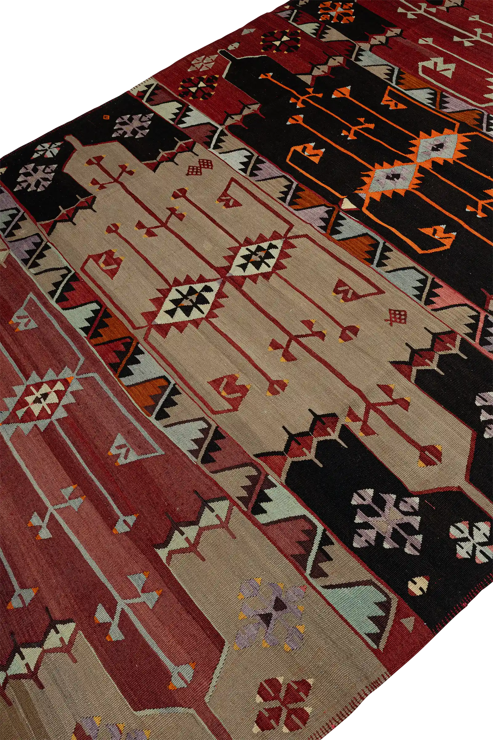 SIVAS Vintage Kelim 356x193cm