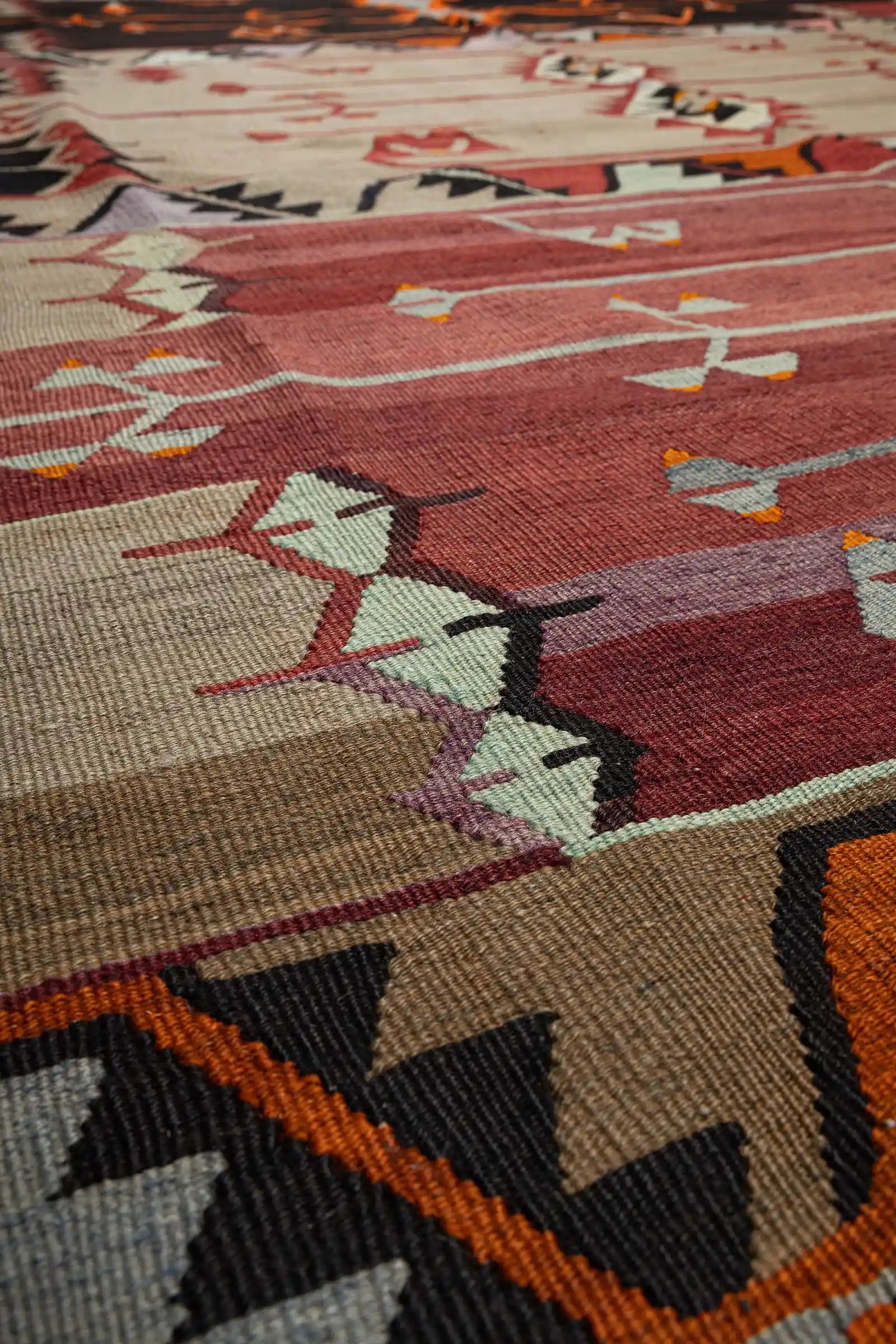 SIVAS Vintage Kelim 356x193cm