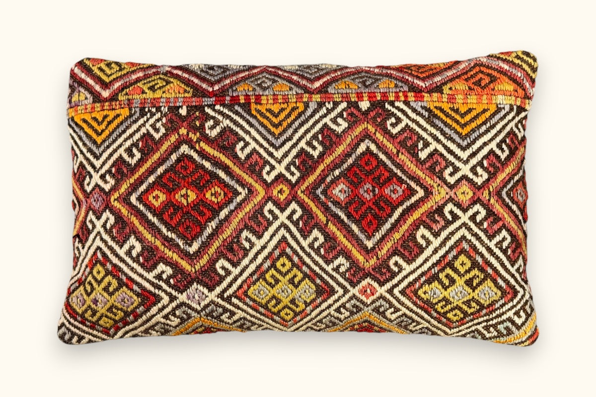 DENIZ Vintage Kelim Kissen 50x30cm