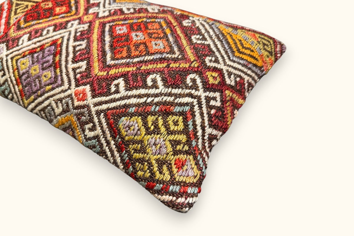 DERIN Vintage Kelim Kissen 50x30cm