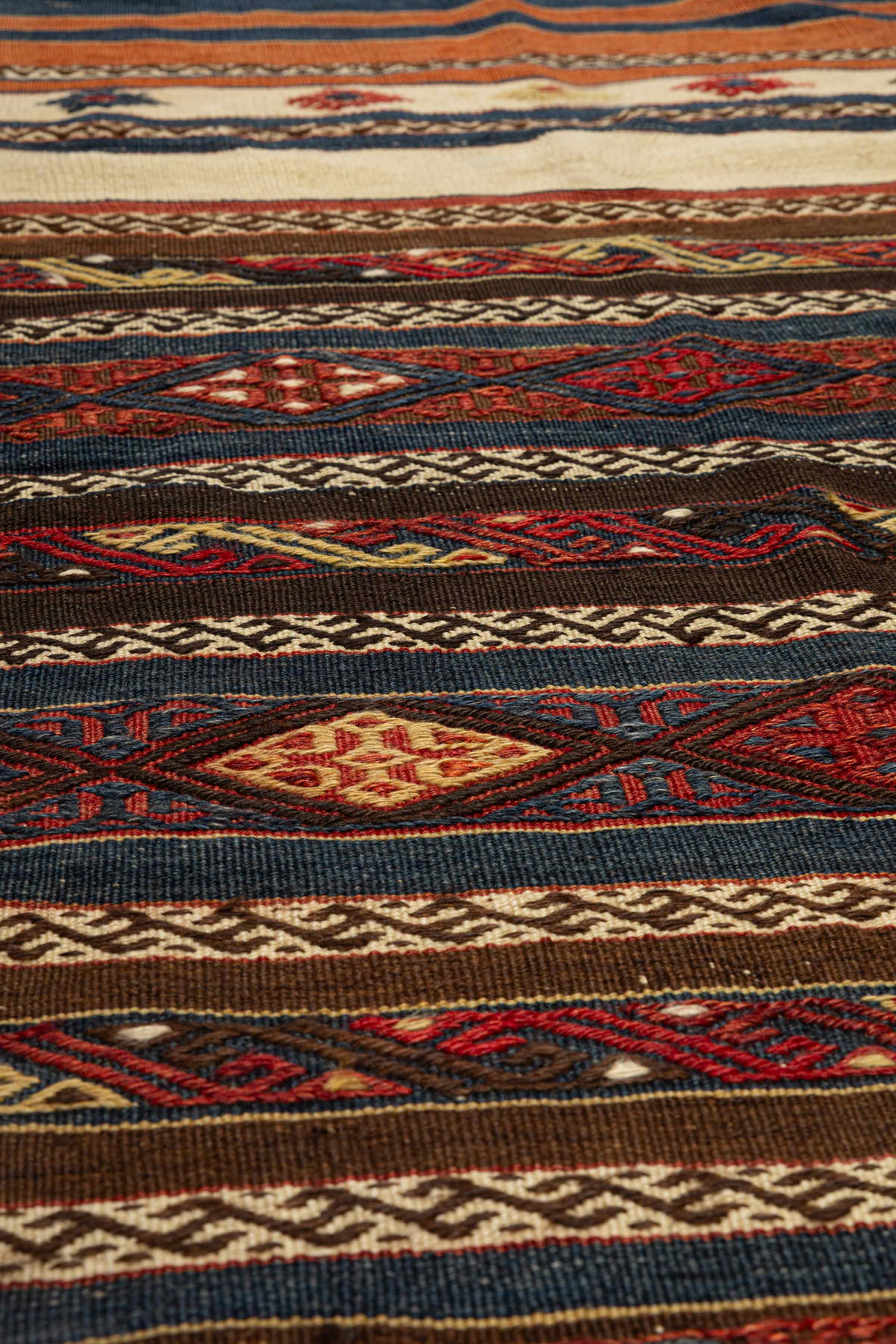 YAGCIBEDIR Vintage Kelim 230x67cm