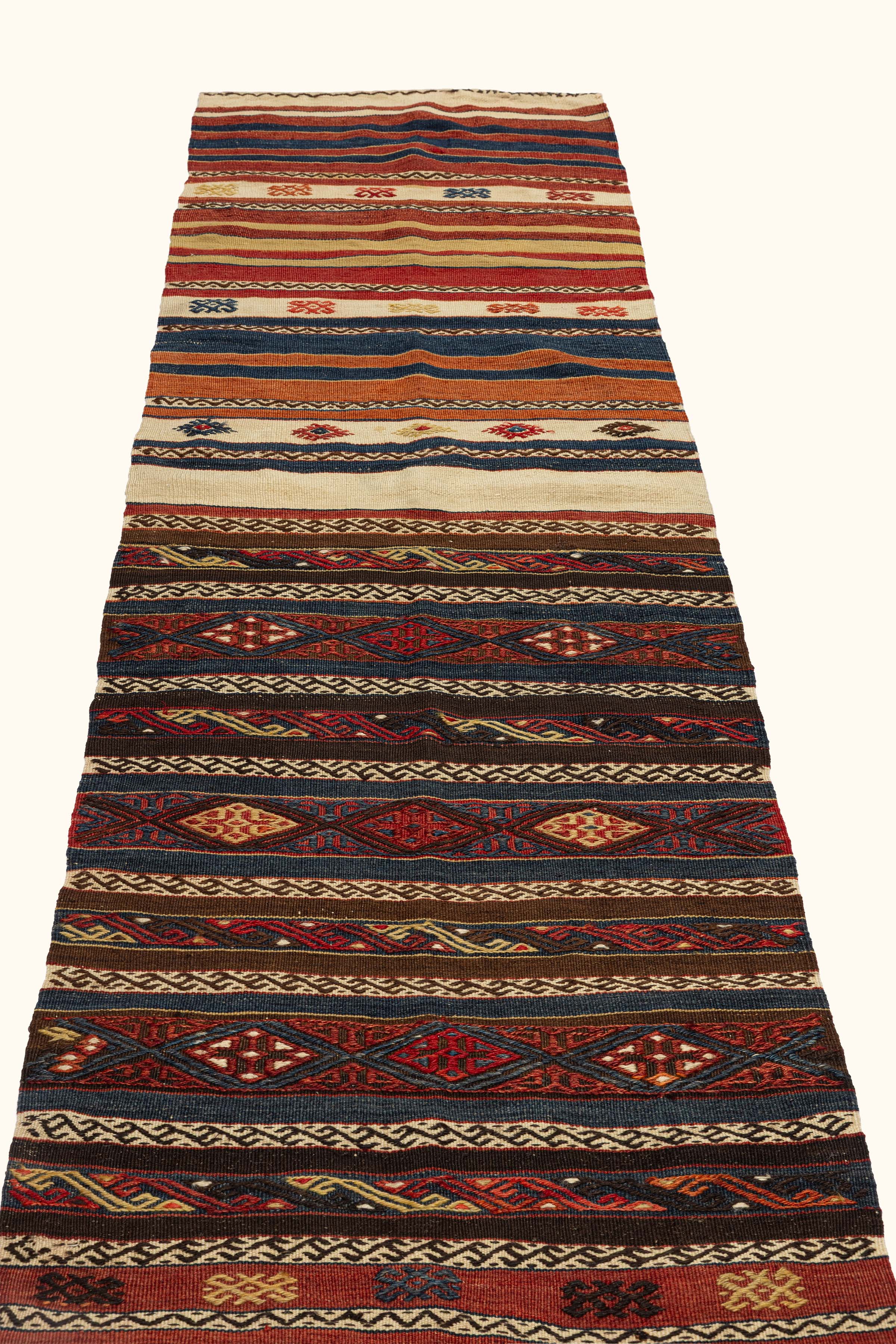 YAGCIBEDIR Vintage Kelim 230x67cm