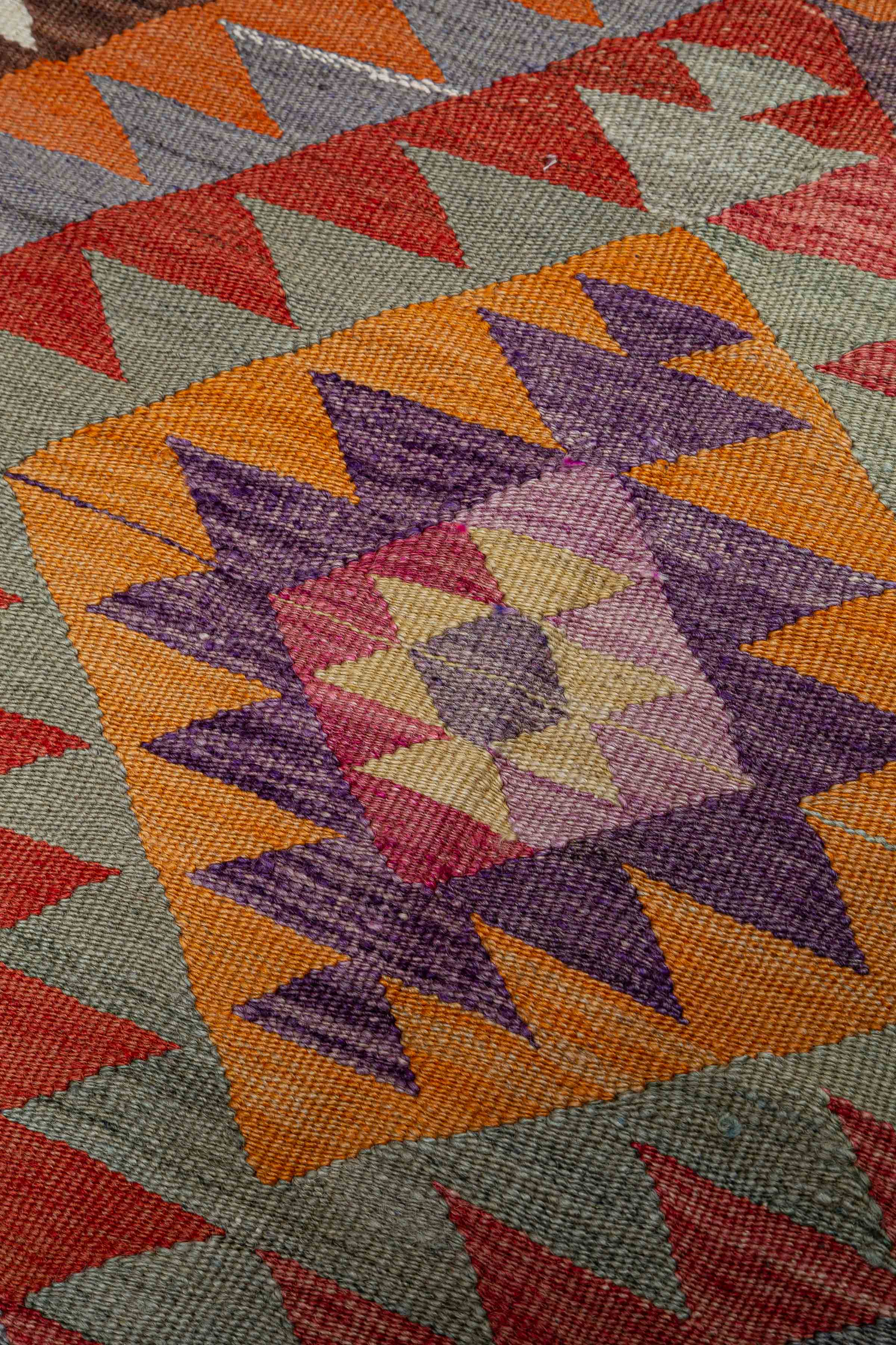 ACYIPAYAM Vintage Kelim Teppich 224cm x 143cm - Wild Heart Free Soul