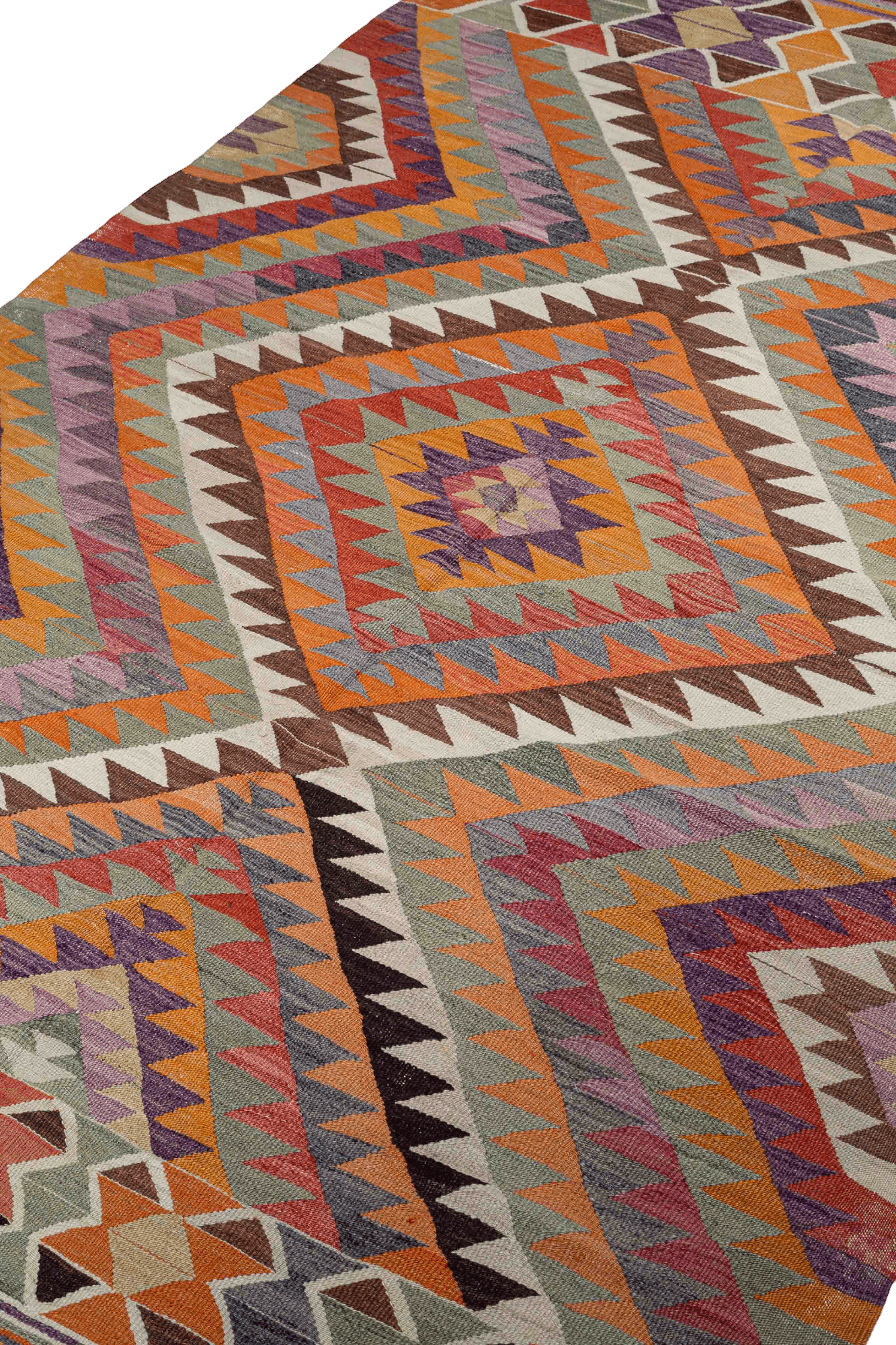 ACYIPAYAM Vintage Kelim Teppich 224cm x 143cm - Wild Heart Free Soul