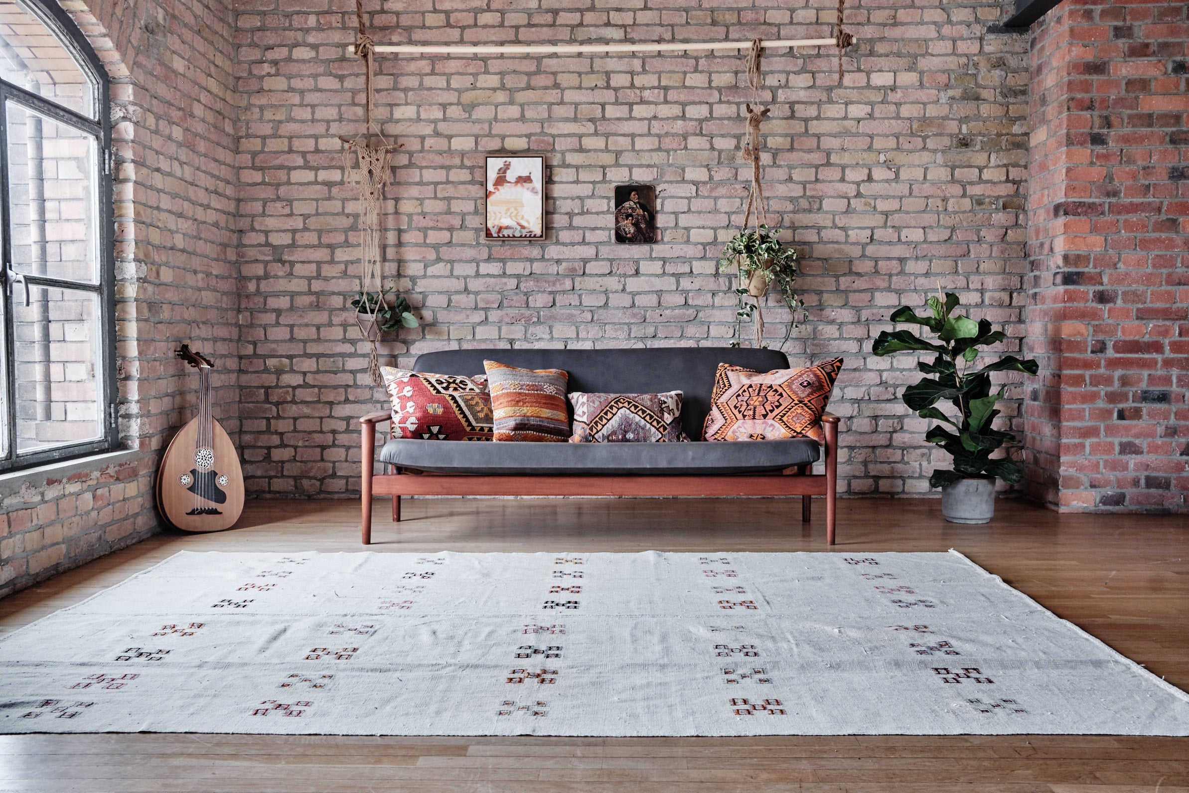 ADANA Vintage Kilim 282x192cm - Wild Heart Free Soul