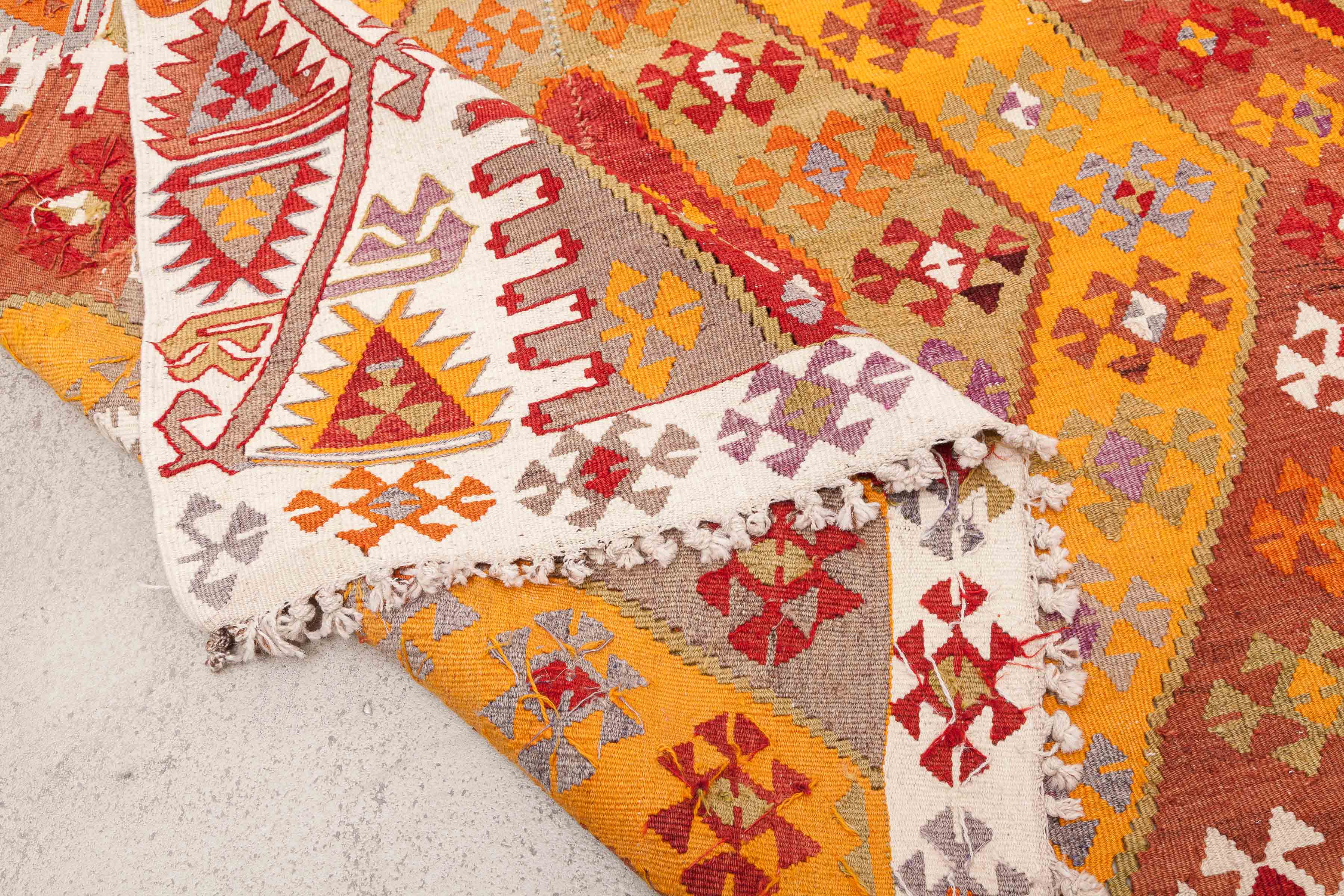 ADANA Vintage Kilim 459x187cm - Wild Heart Free Soul