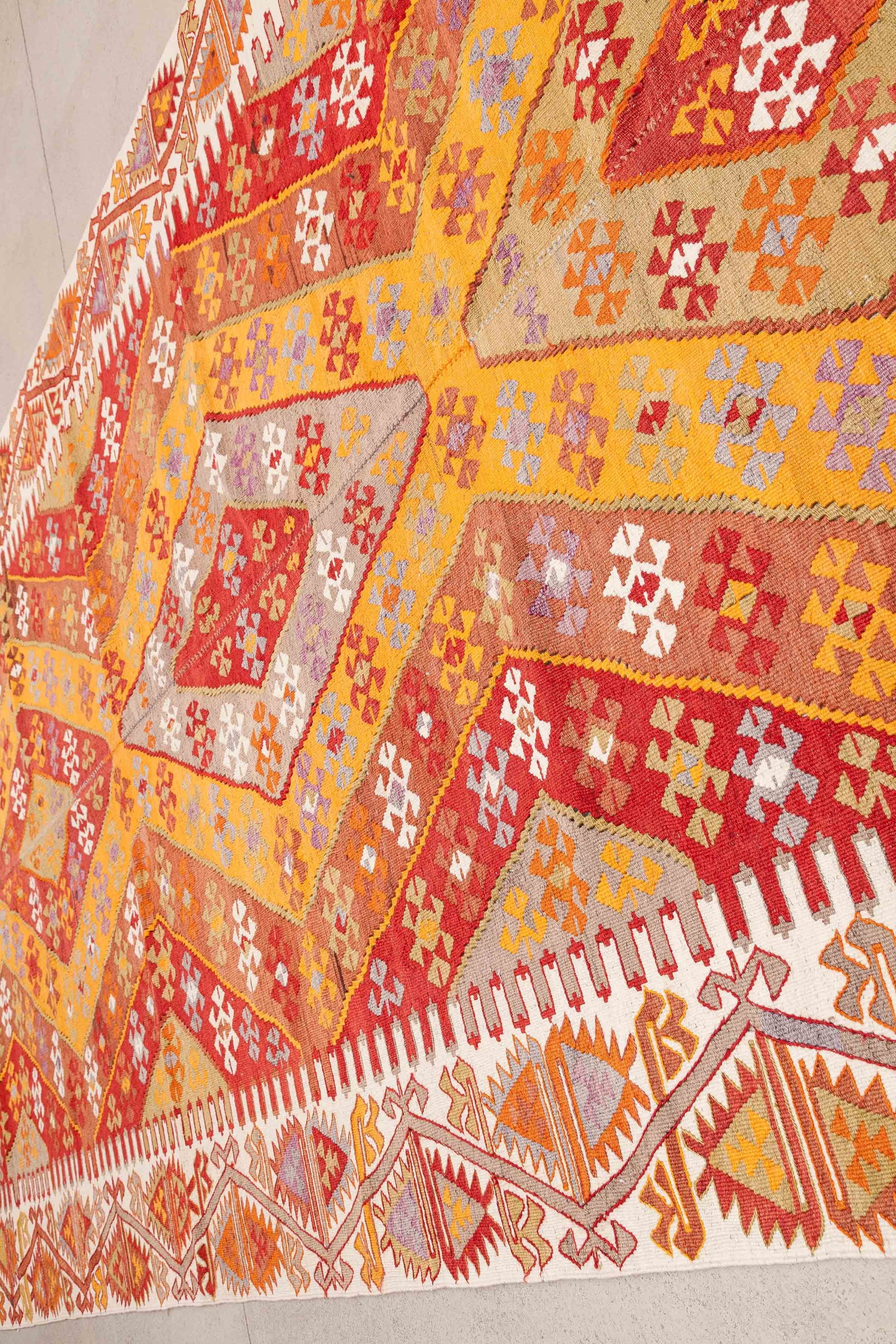 ADANA Vintage Kilim 459x187cm - Wild Heart Free Soul