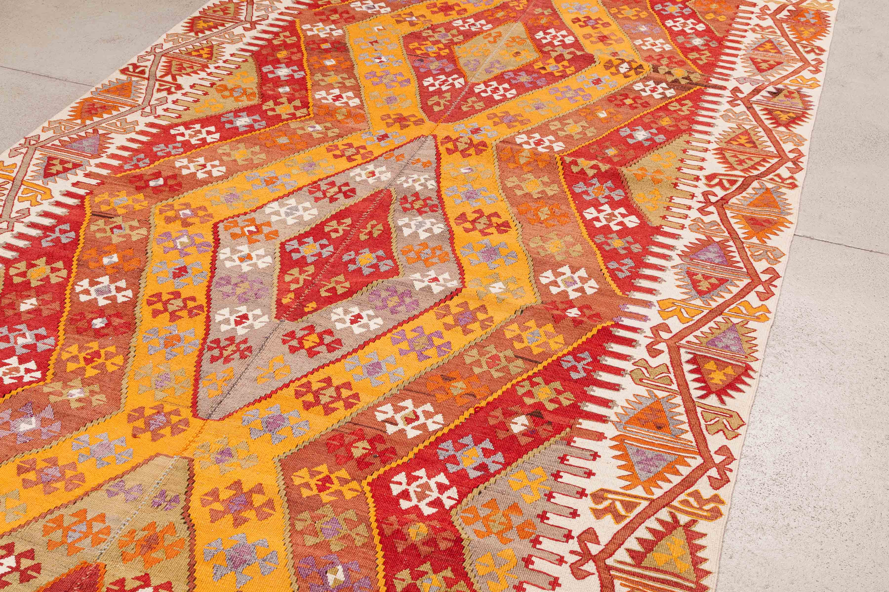 ADANA Vintage Kilim 459x187cm - Wild Heart Free Soul