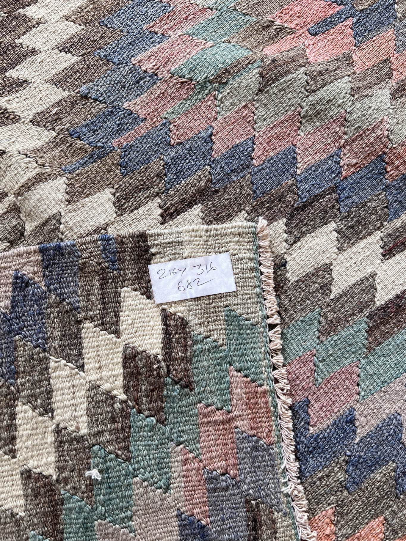 AFYON Vintage Kelim 316x216cm - Wild Heart Free Soul