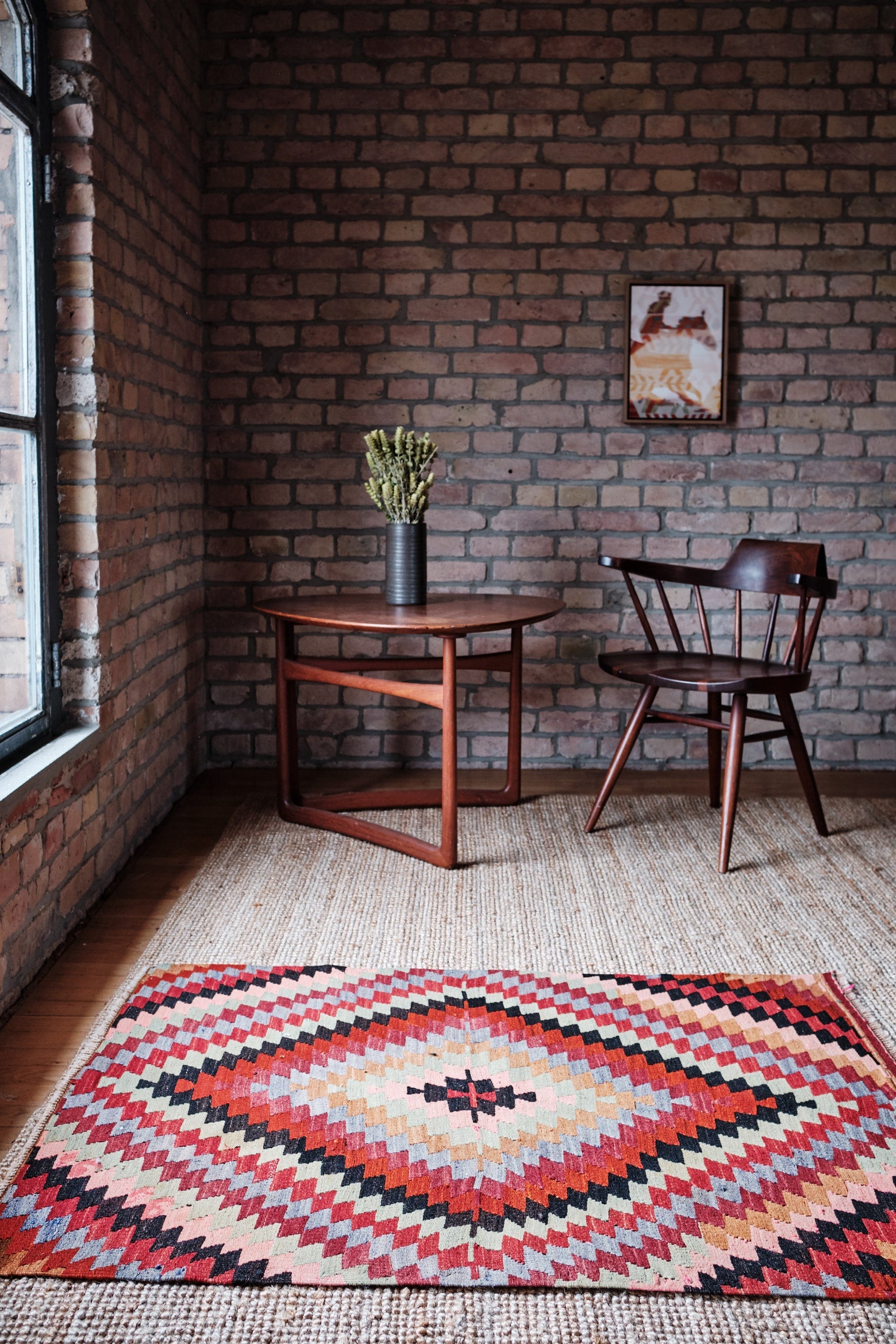 AFYON Vintage Kilim 121x90cm - Wild Heart Free Soul