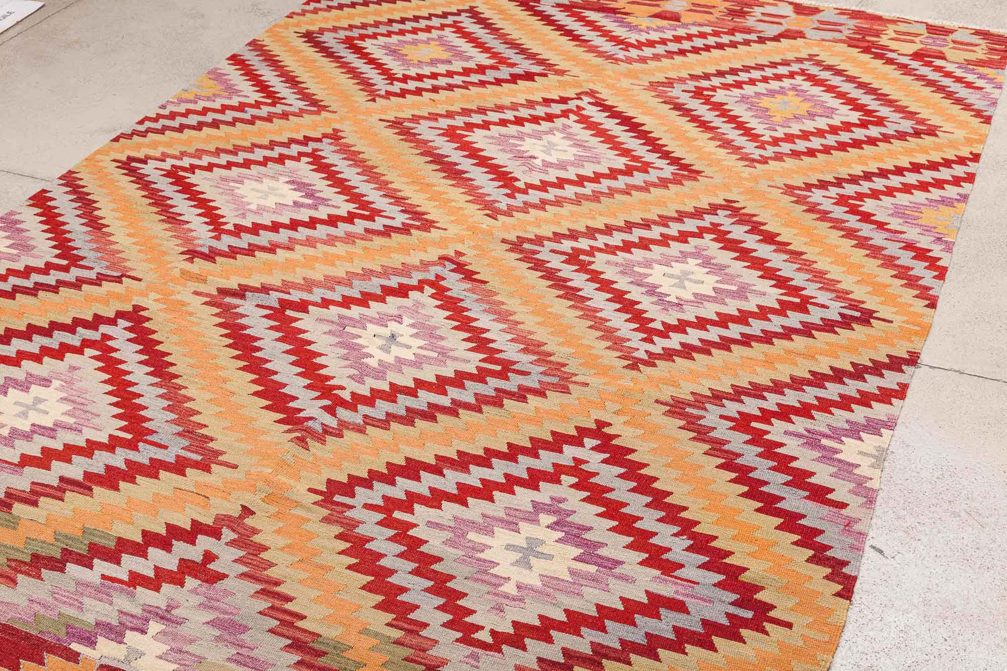 AFYON Vintage Kilim 300x192cm - Wild Heart Free Soul