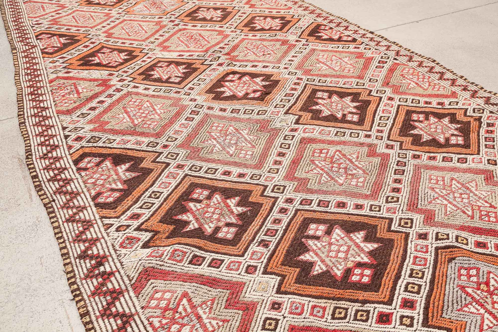 ANAMUR Vintage Kilim 300x138cm - Wild Heart Free Soul