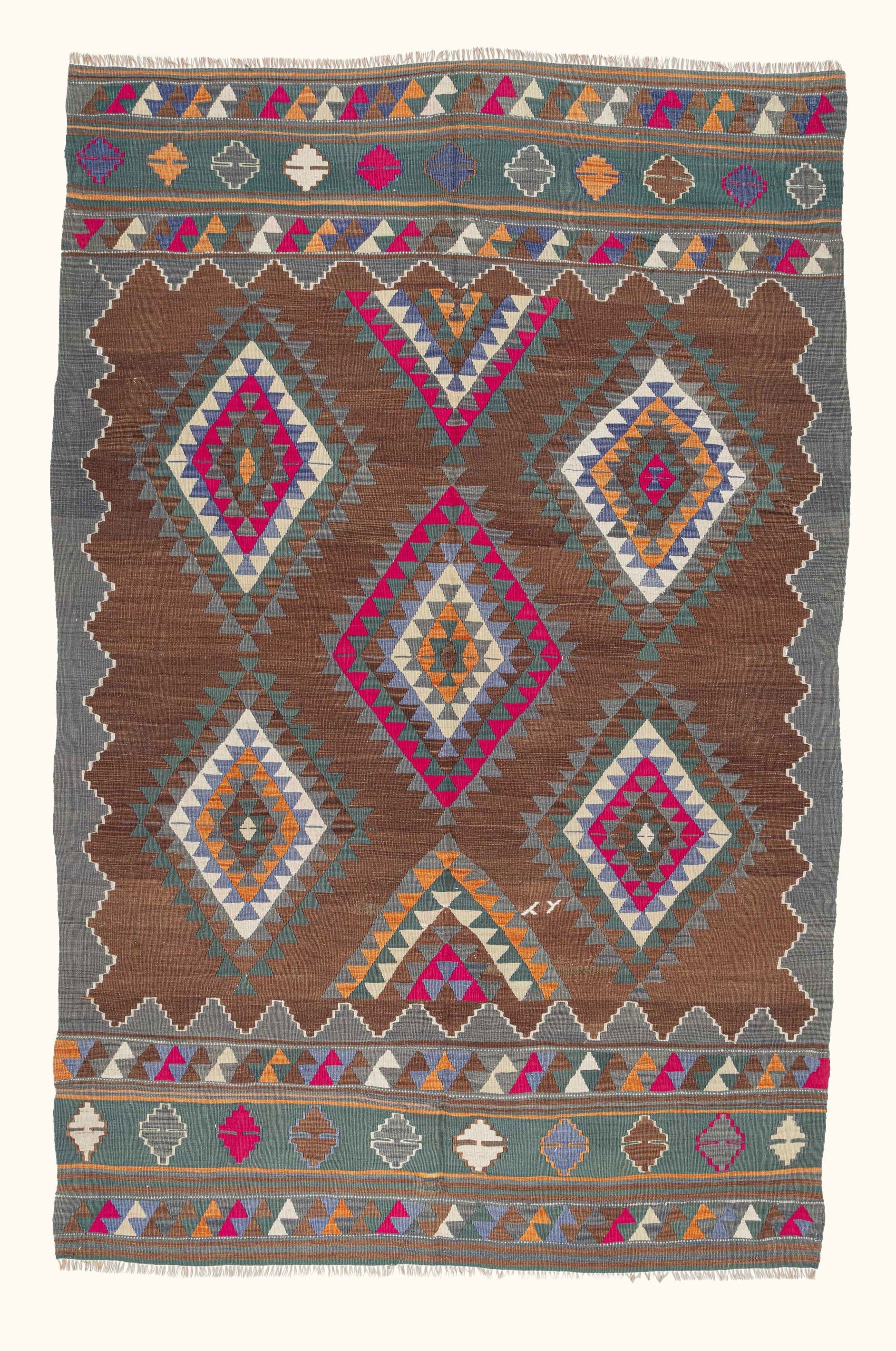 BALIKESIR Vintage Kelim 248x160cm - Wild Heart Free Soul