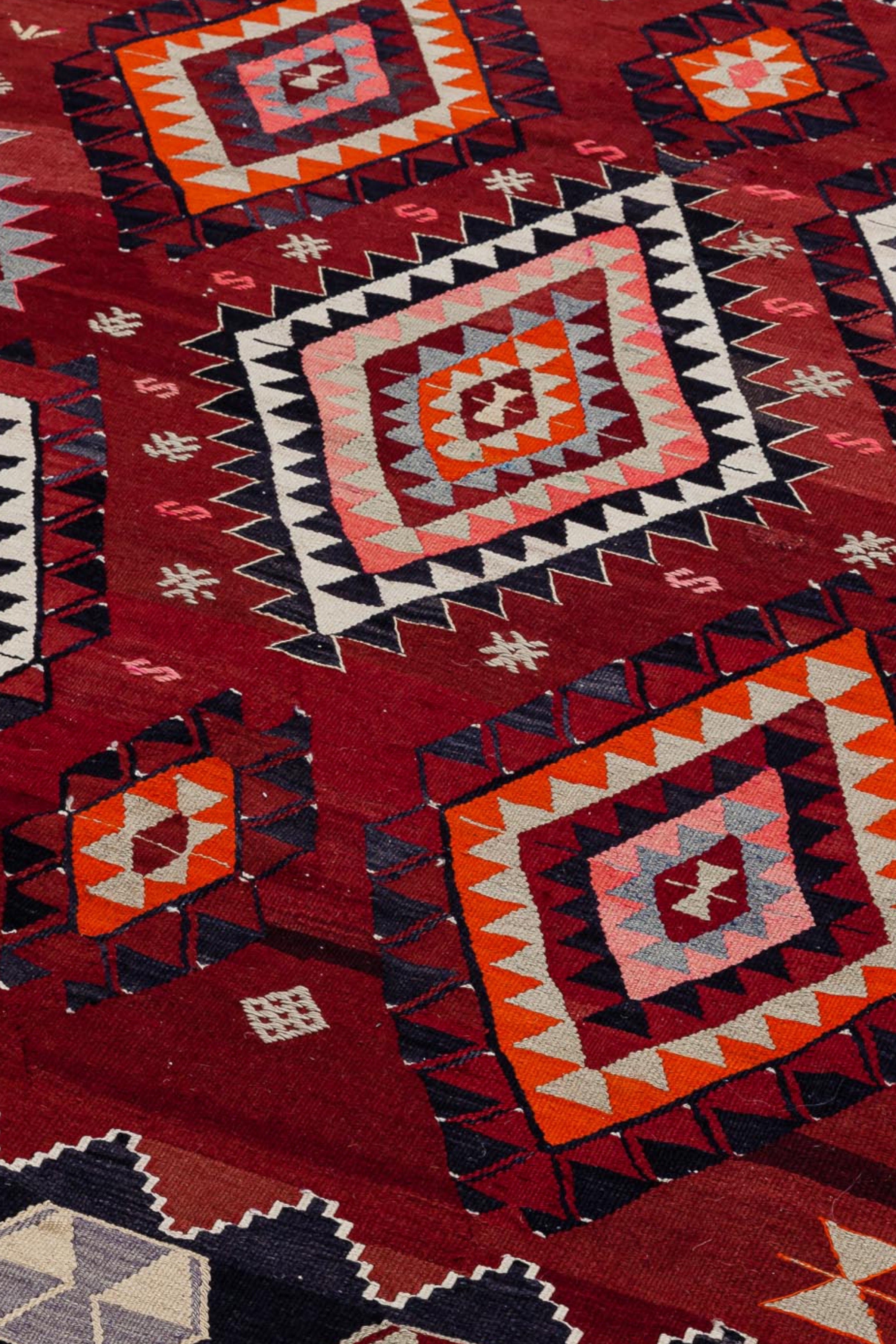 BALIKESIR Vintage Kelim 257x173cm - Wild Heart Free Soul