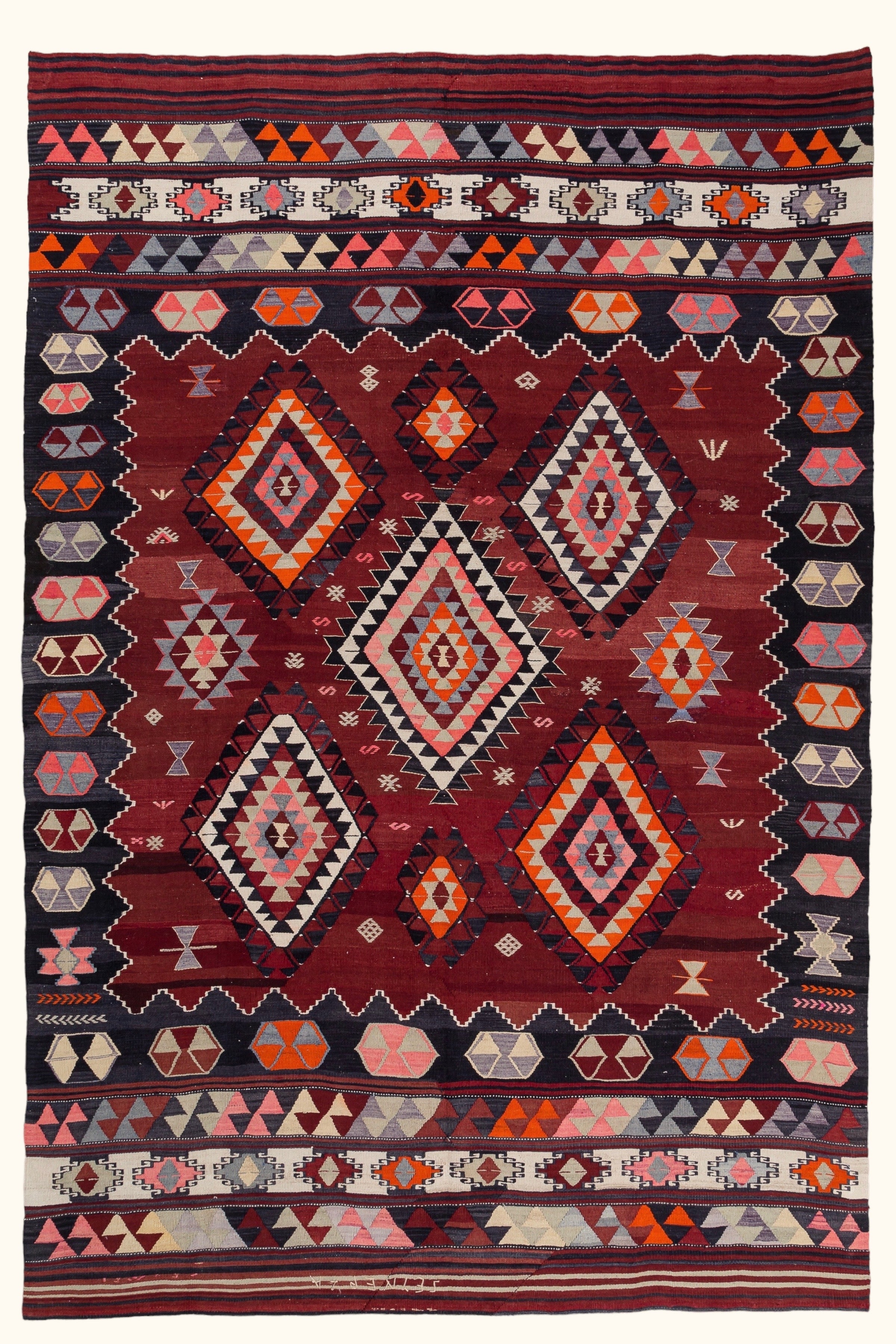 BALIKESIR Vintage Kelim 257x173cm - Wild Heart Free Soul
