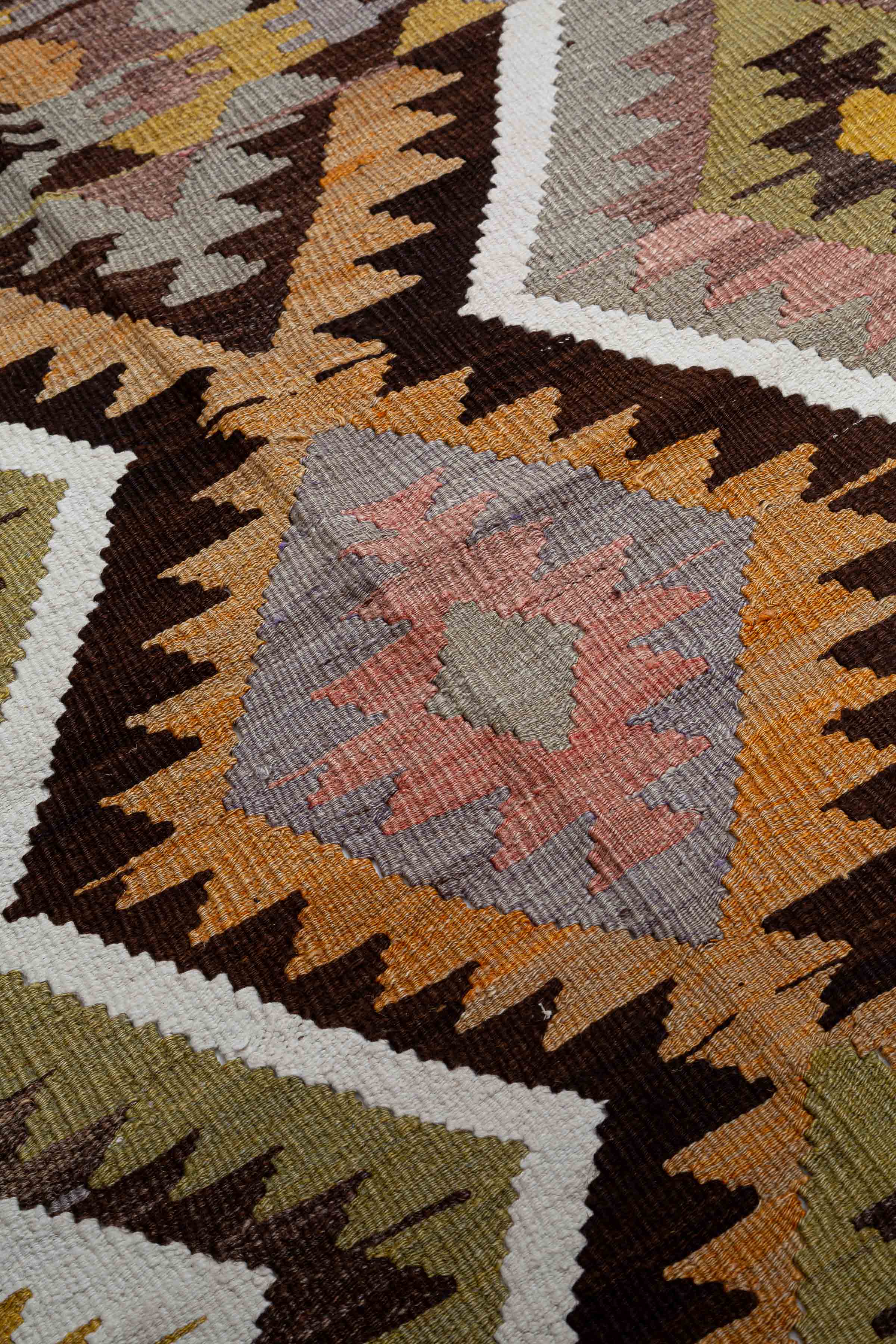 BARAK Vintage Kelim Teppich 203cm x 137cm - Wild Heart Free Soul