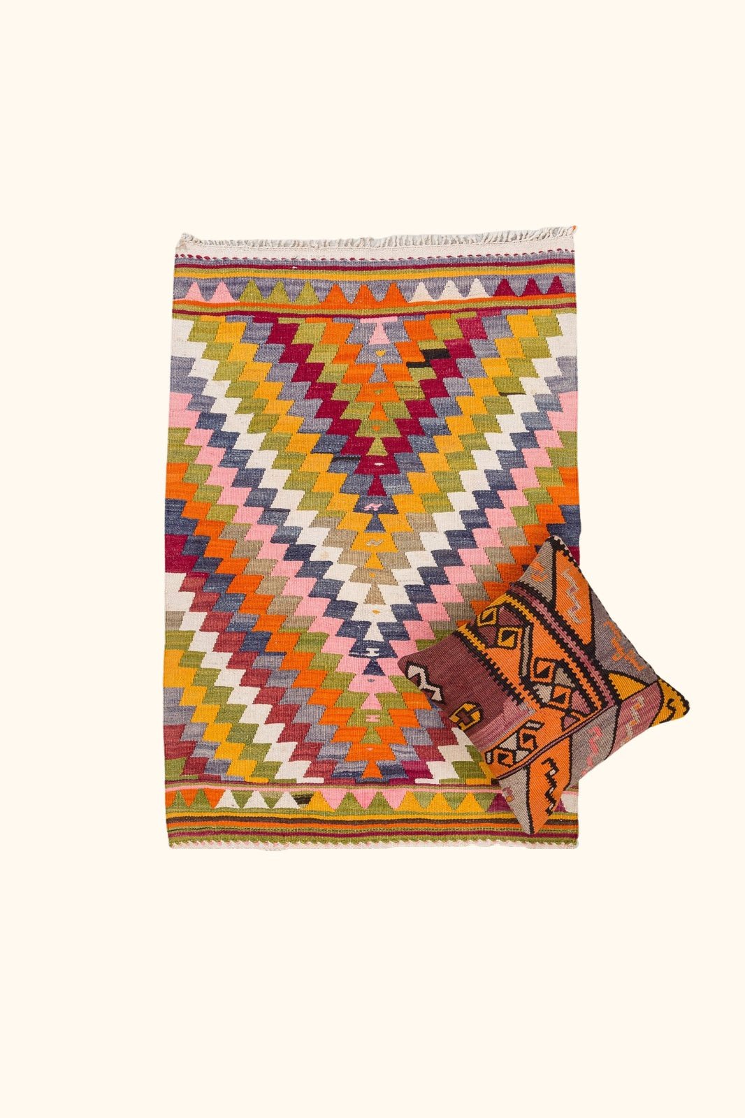 BARAK Vintage Kilim 109x78cm - Wild Heart Free Soul