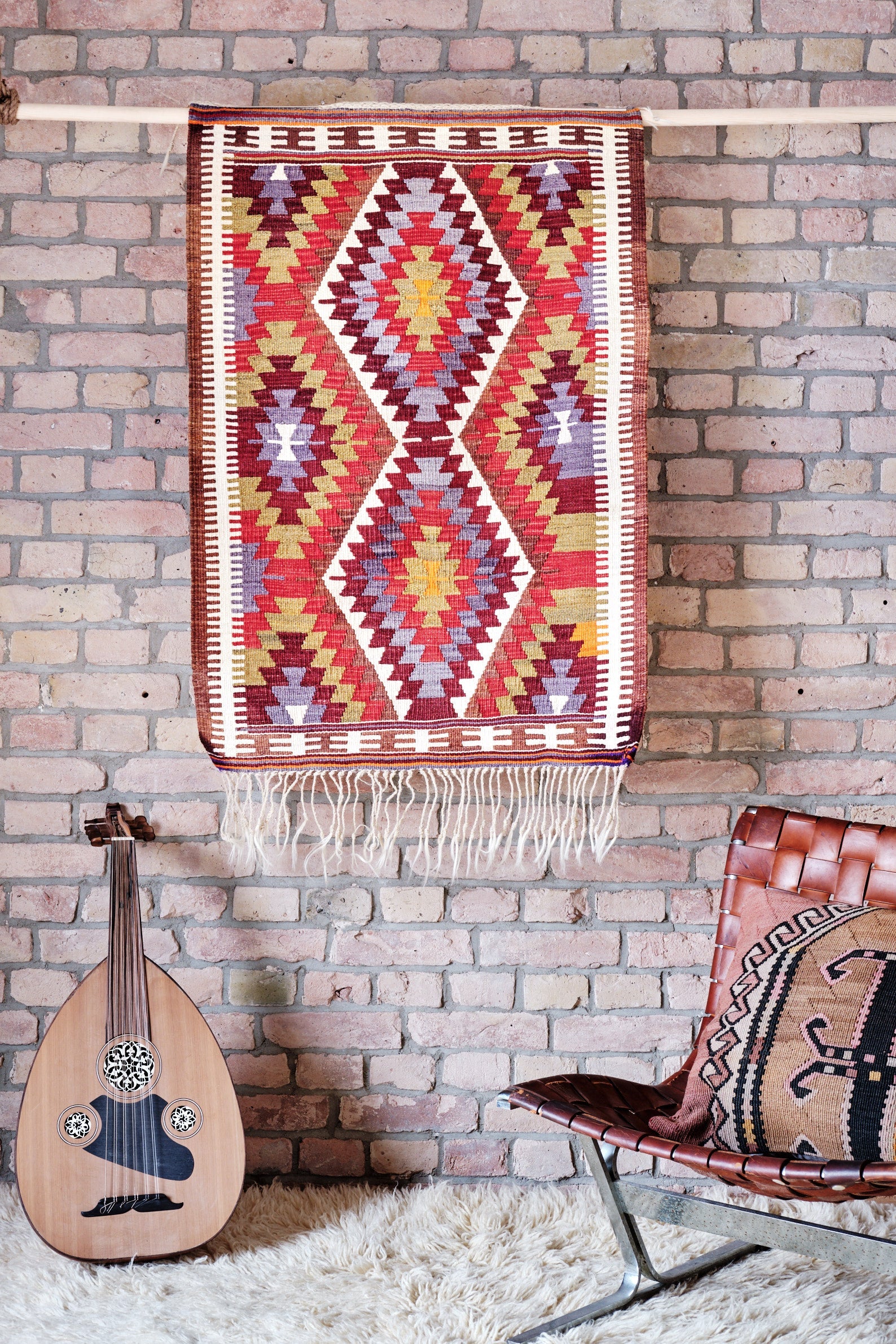 BARAK Vintage Kilim 113x80cm - Wild Heart Free Soul