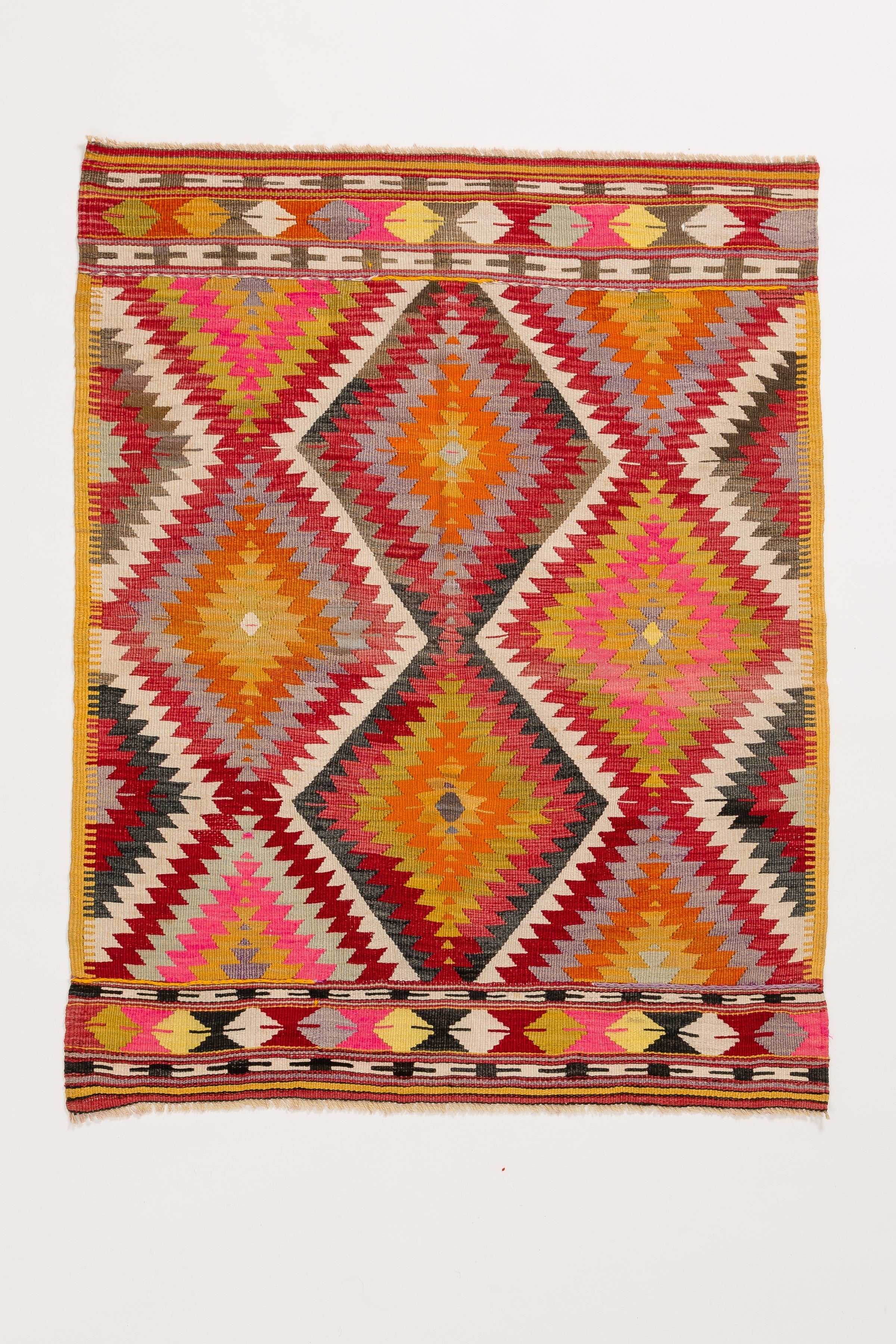 BARAK Vintage Kilim 130x104cm - Wild Heart Free Soul