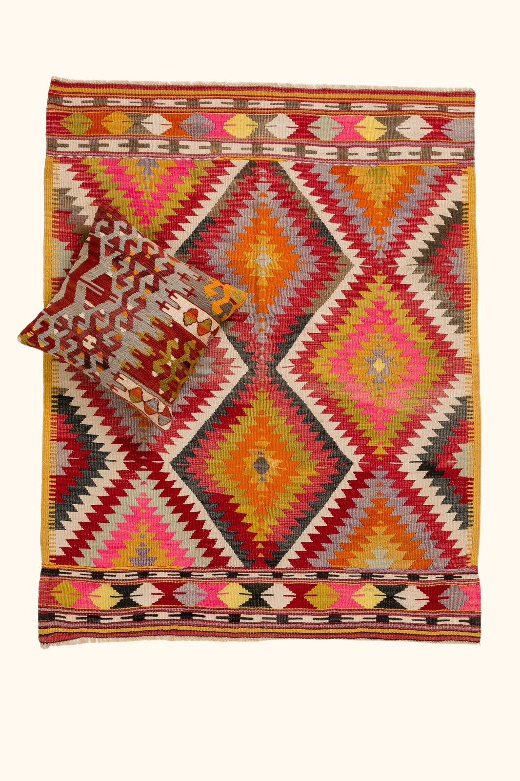 BARAK Vintage Kilim 130x104cm - Wild Heart Free Soul