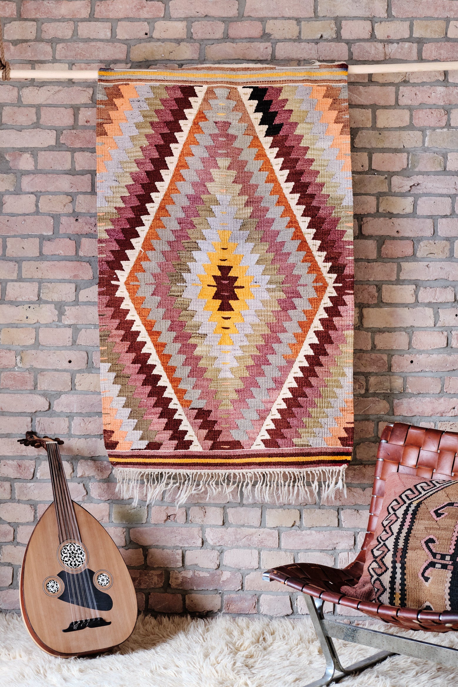 BARAK Vintage Kilim 135x88cm - Wild Heart Free Soul