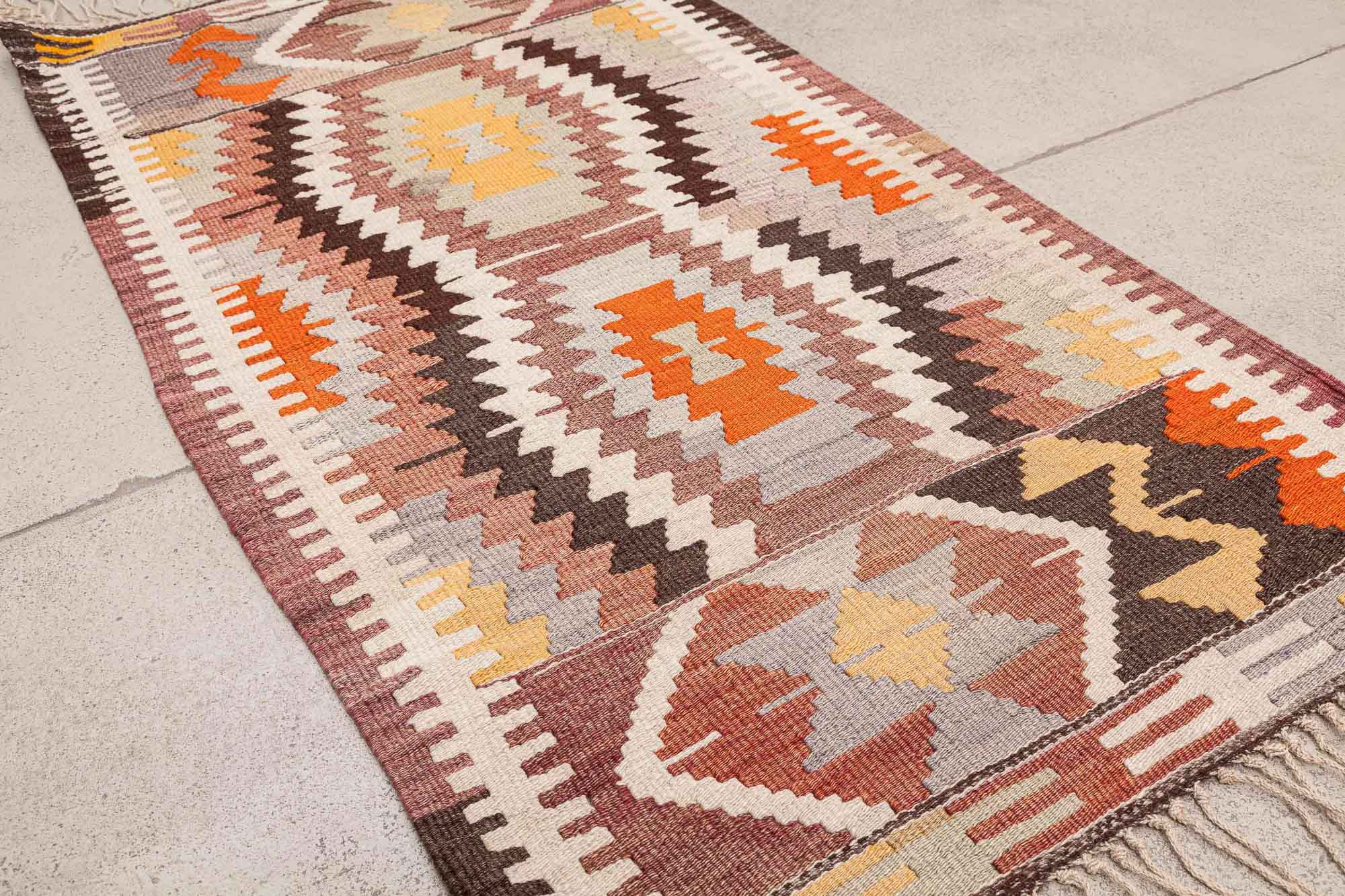 BARAK Vintage Kilim 136x71cm - Wild Heart Free Soul