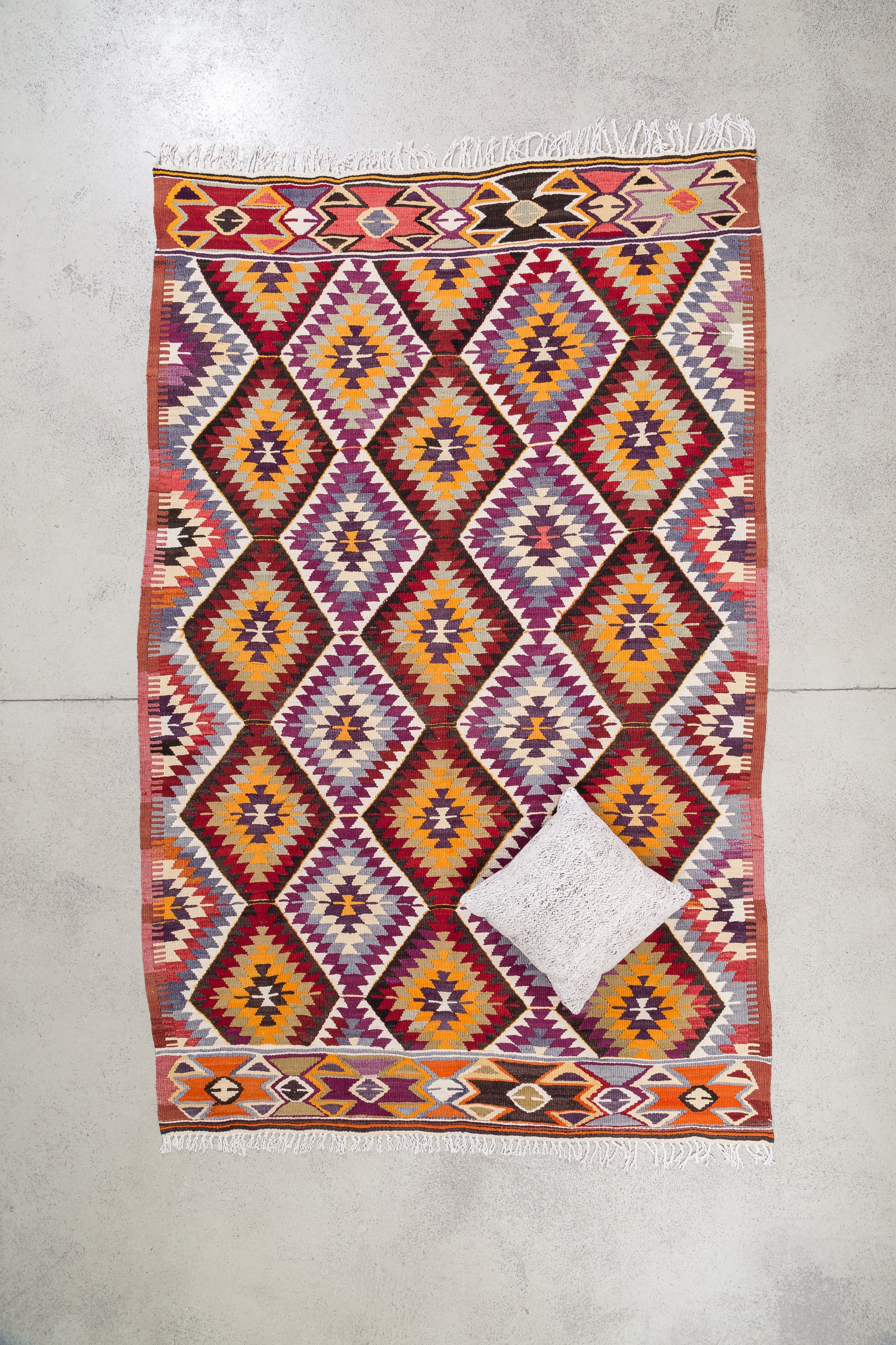 BARAK Vintage Kilim 240x154cm - Wild Heart Free Soul