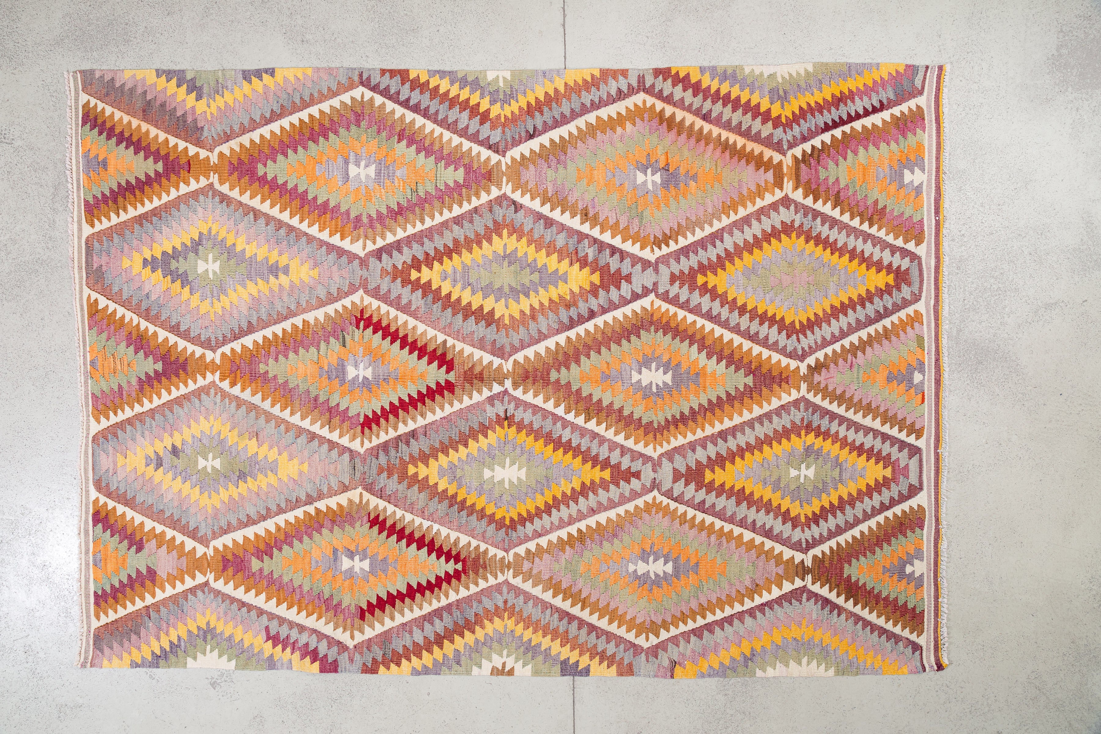 BARAK Vintage Kilim 253x180cm - Wild Heart Free Soul