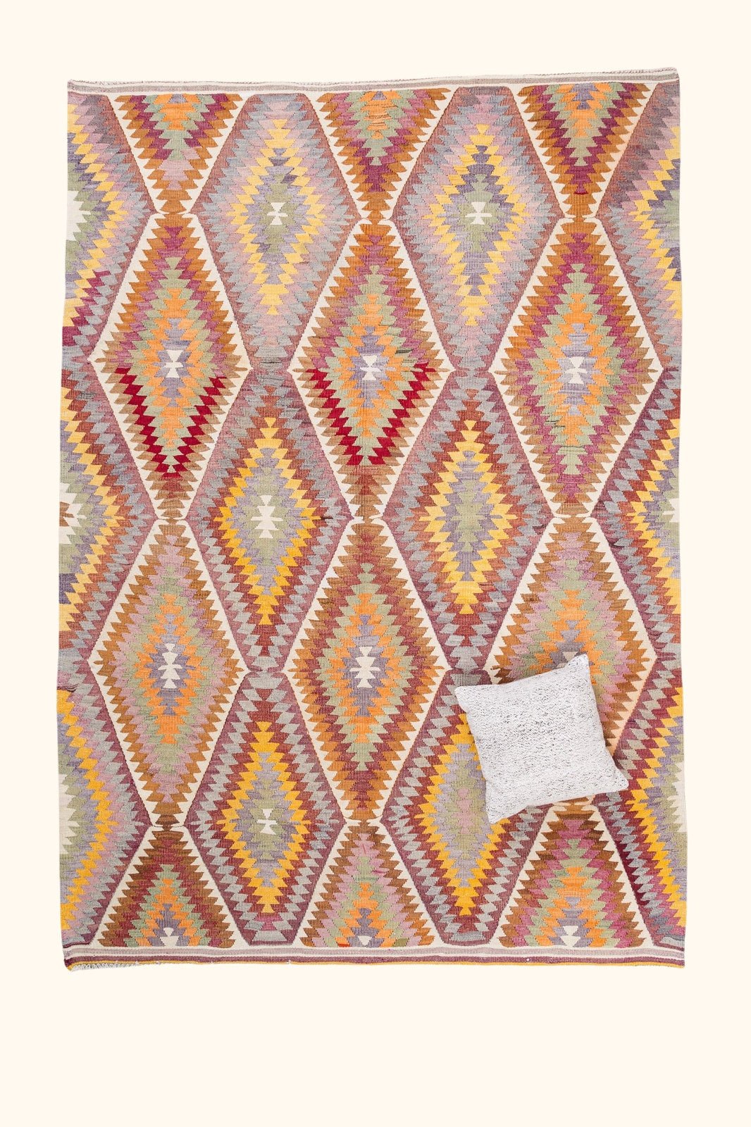 BARAK Vintage Kilim 253x180cm - Wild Heart Free Soul