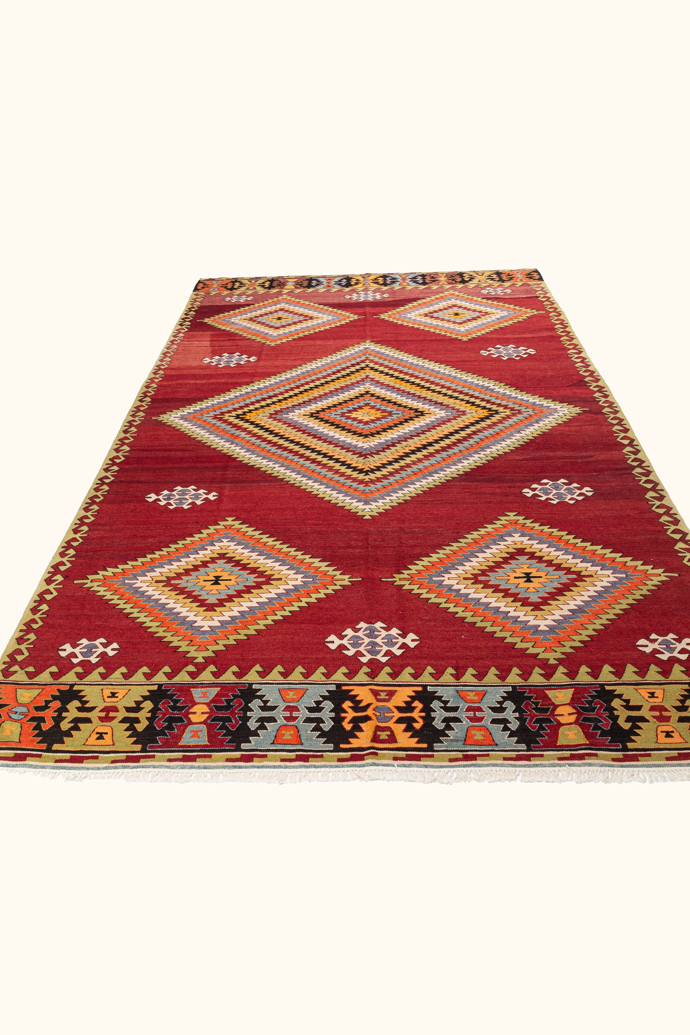 CAL Vintage Kelim 348x213cm - Wild Heart Free Soul