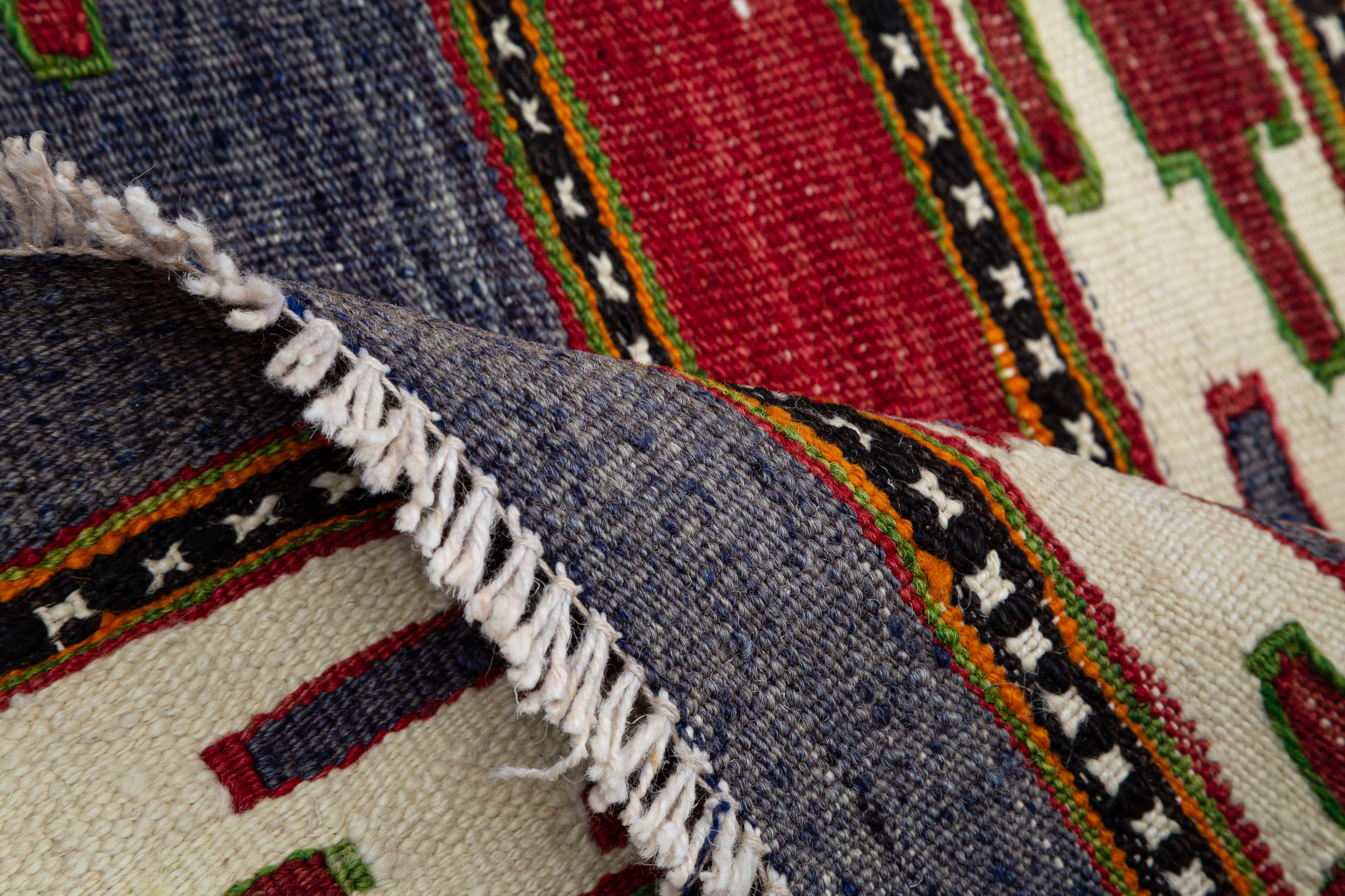 CIVRIL Vintage Kelim Teppich 255cm x 161cm - Wild Heart Free Soul