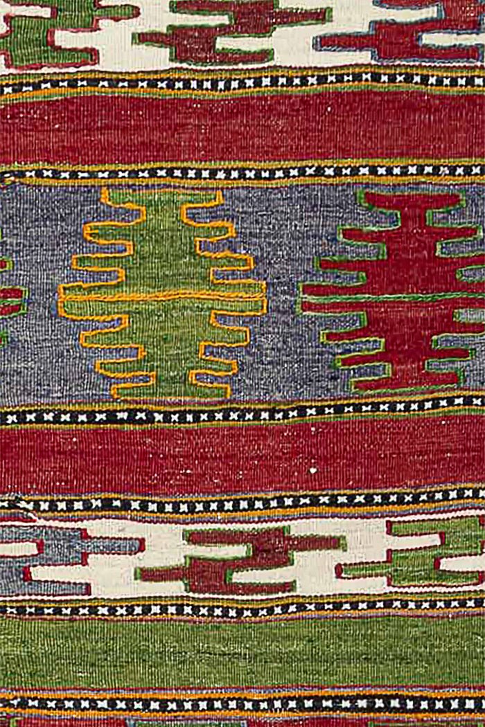 CIVRIL Vintage Kelim Teppich 255cm x 161cm - Wild Heart Free Soul