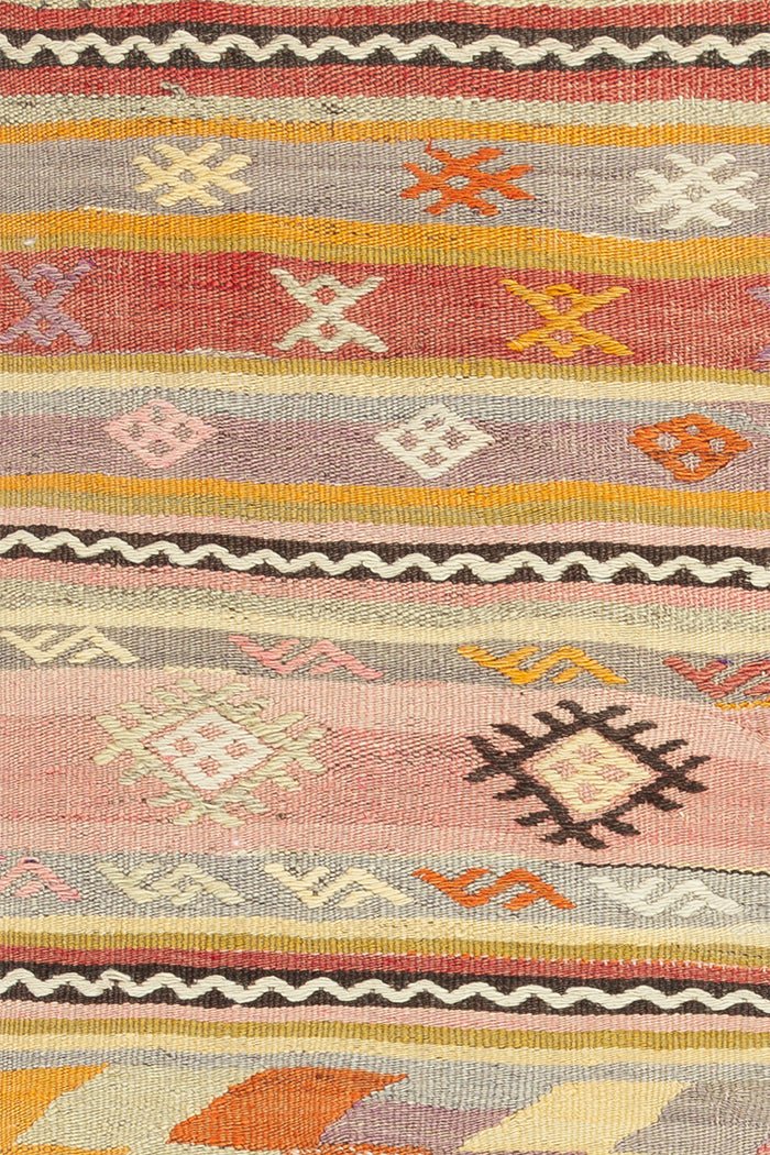 DENIZLI Vintage Kelim 193x131cm - Wild Heart Free Soul