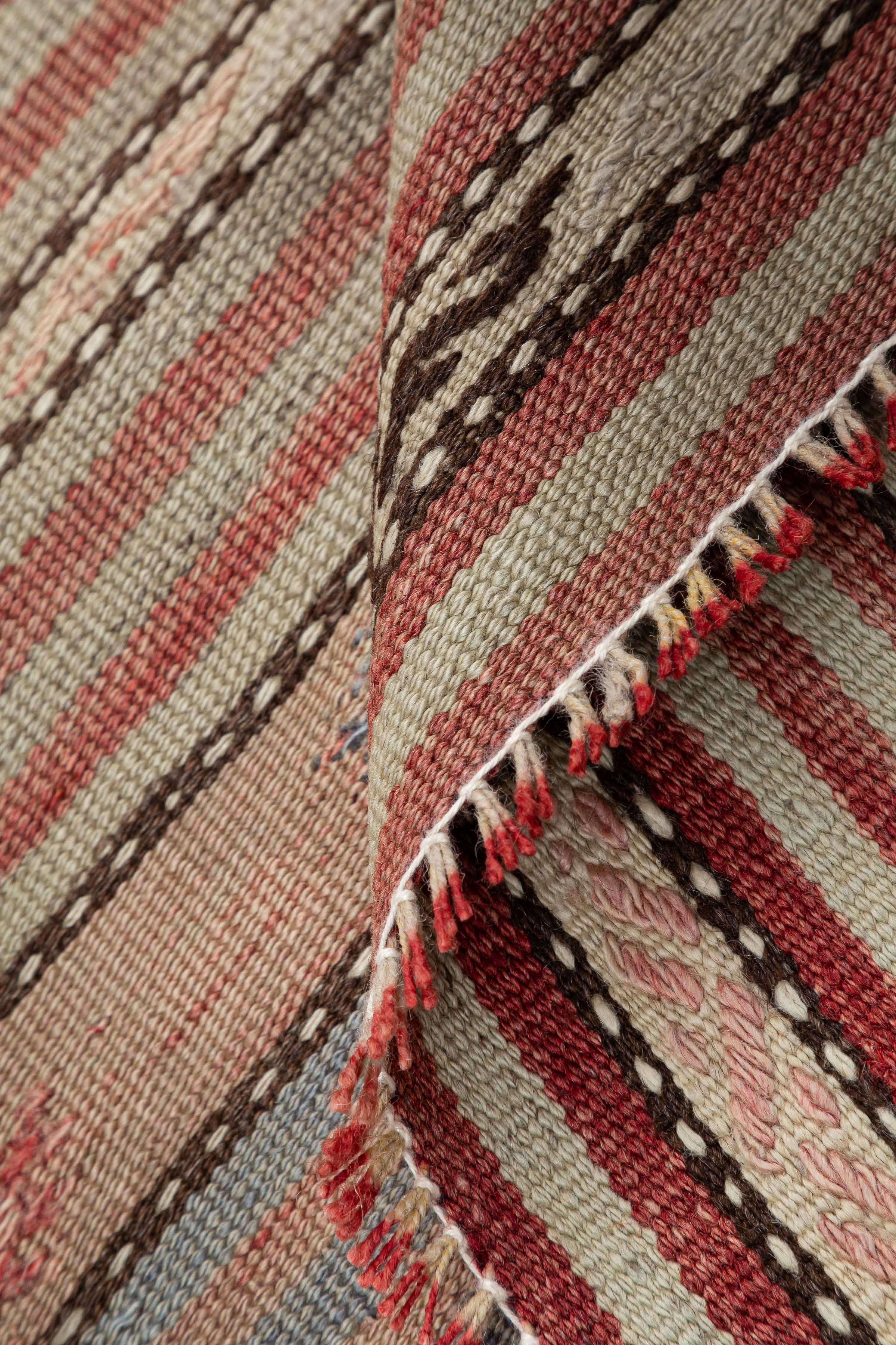 DENIZLI Vintage Kelim 193x164cm - Wild Heart Free Soul