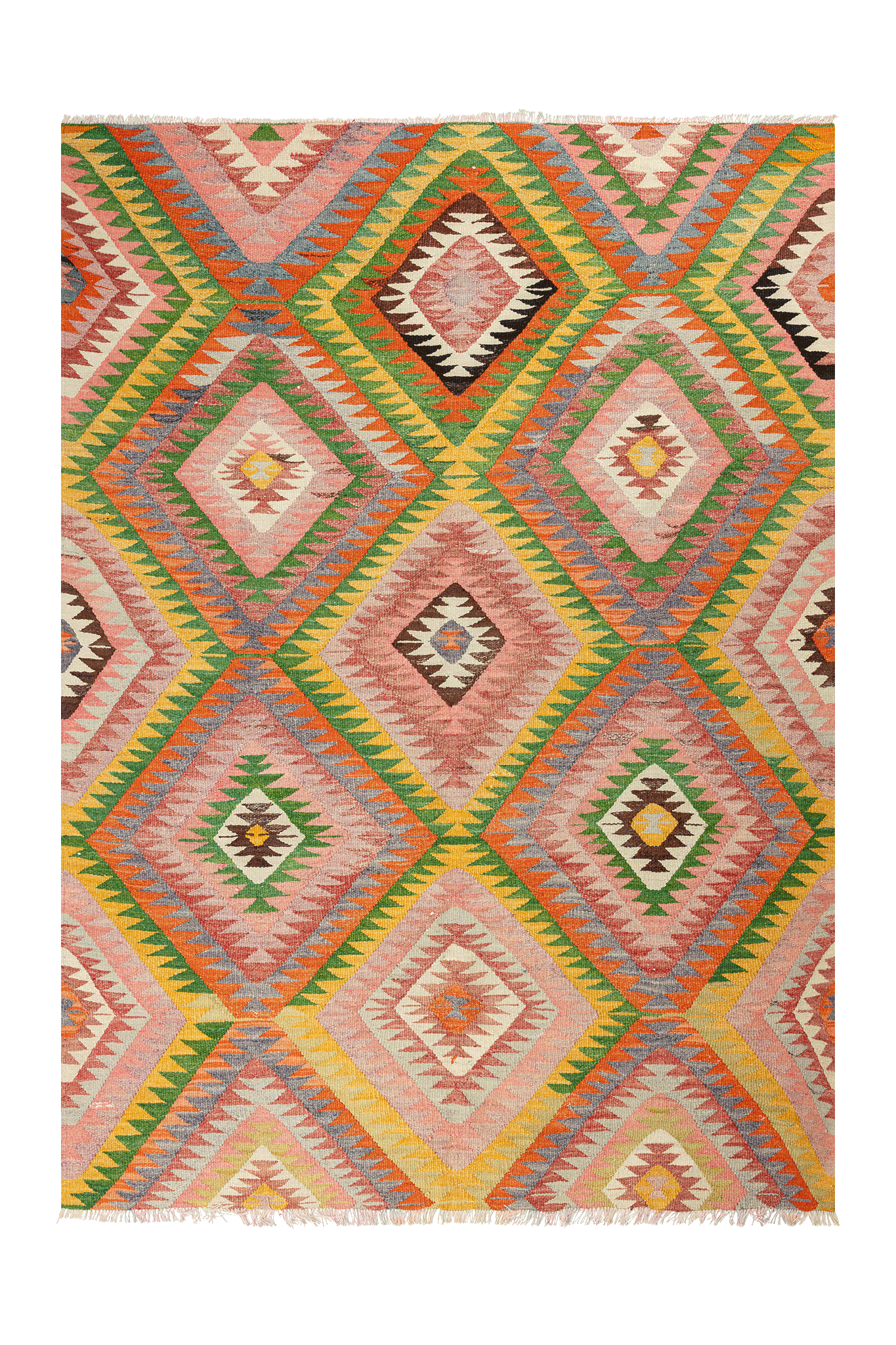 DENIZLI Vintage Kelim 222x165cm - Wild Heart Free Soul